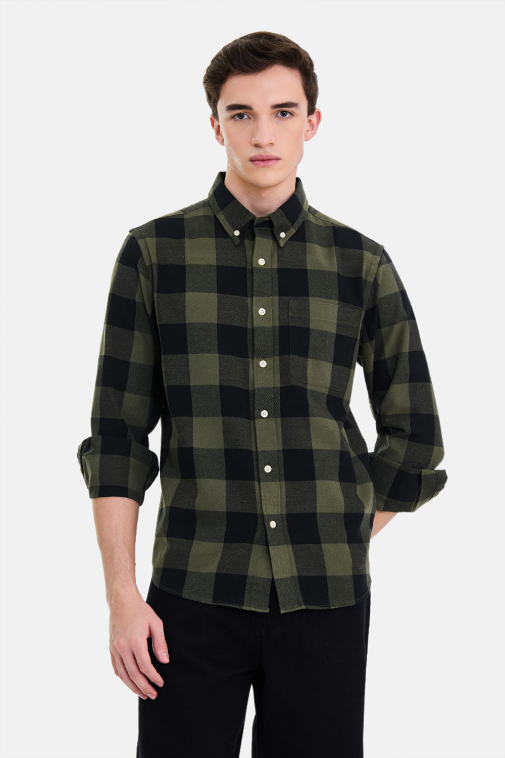 Image of Snitch Men Checkered Casual Multicolor Shirt