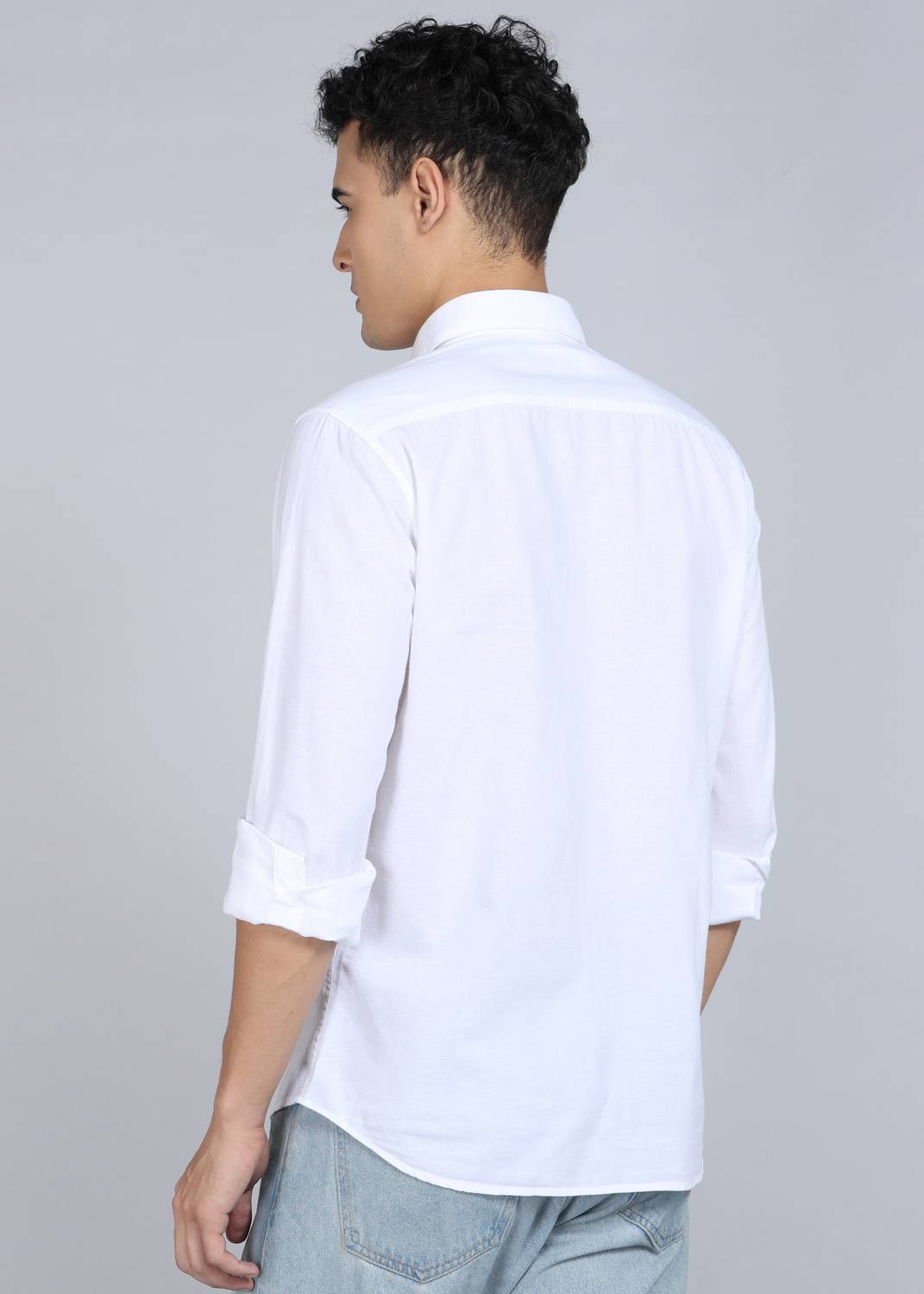 U.S. POLO ASSN. Men White Casual Shirt - Image 4