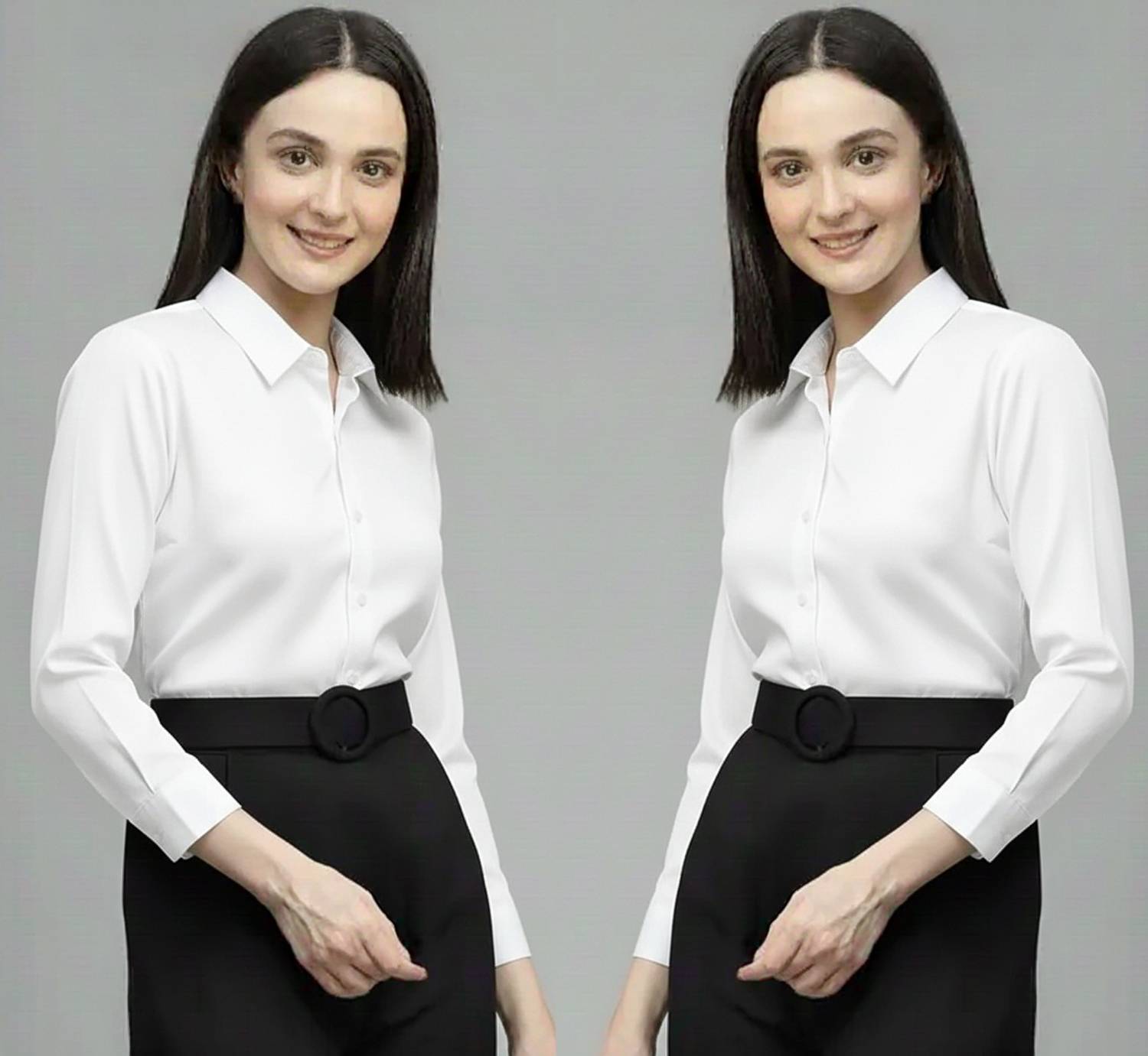 Prieto Women Solid Formal Multicolor Shirt