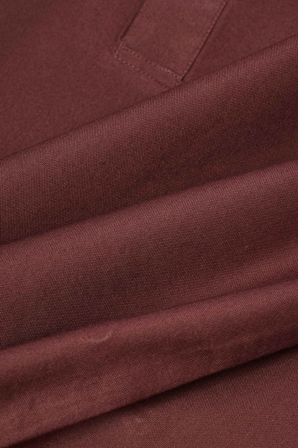 Image of Snitch Men Solid Casual Maroon Shirt