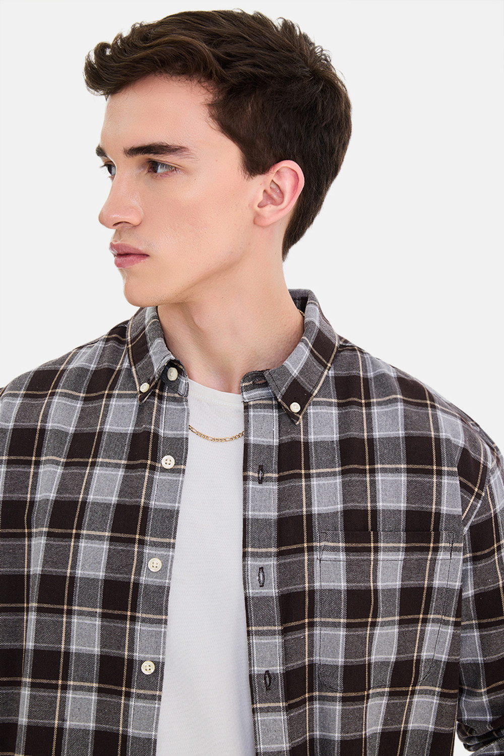 Image of Snitch Men Checkered Casual Multicolor Shirt