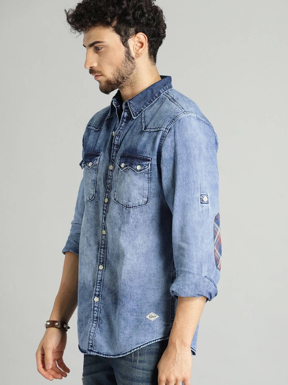 Roadster Men Blue Casual Shirt - Image 4