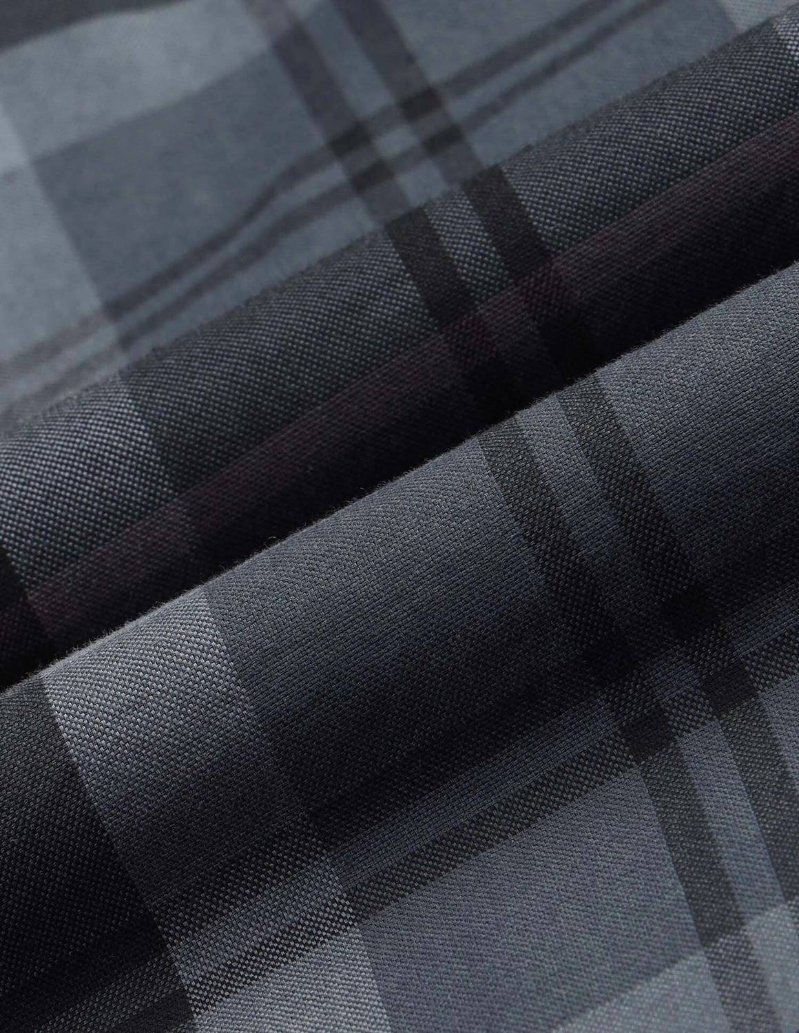 U.S. POLO ASSN. Men Grey Checkered Shirt - Image 4