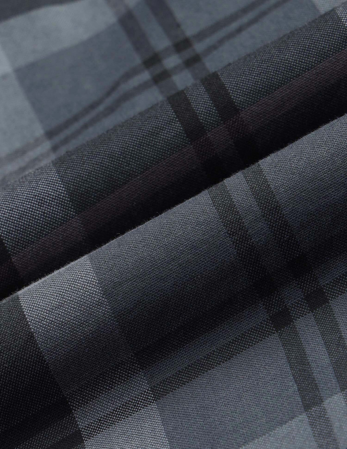Image of U.S. POLO ASSN. Men Checkered Casual Grey Shirt