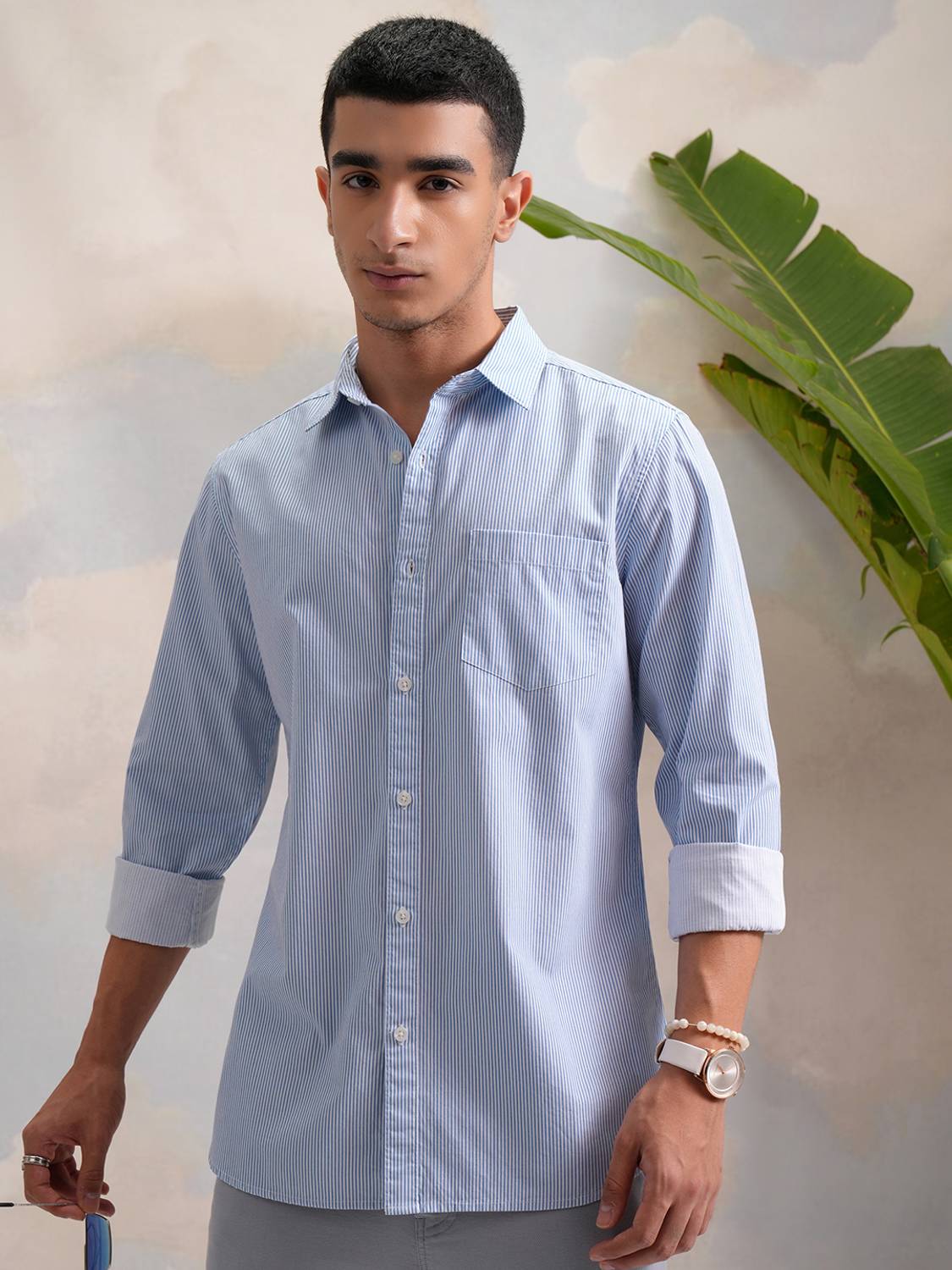 HIGHLANDER Men Multicolor Printed Formal Shirt - Image 1