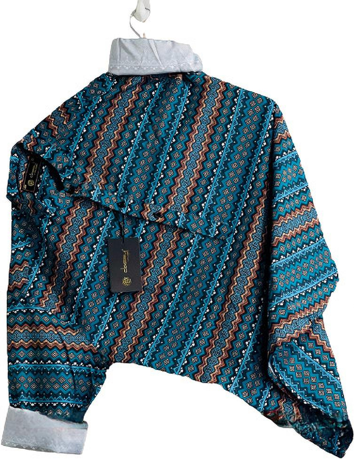 Image of SHANNON FASHION Men Printed Casual Multicolor Shirt