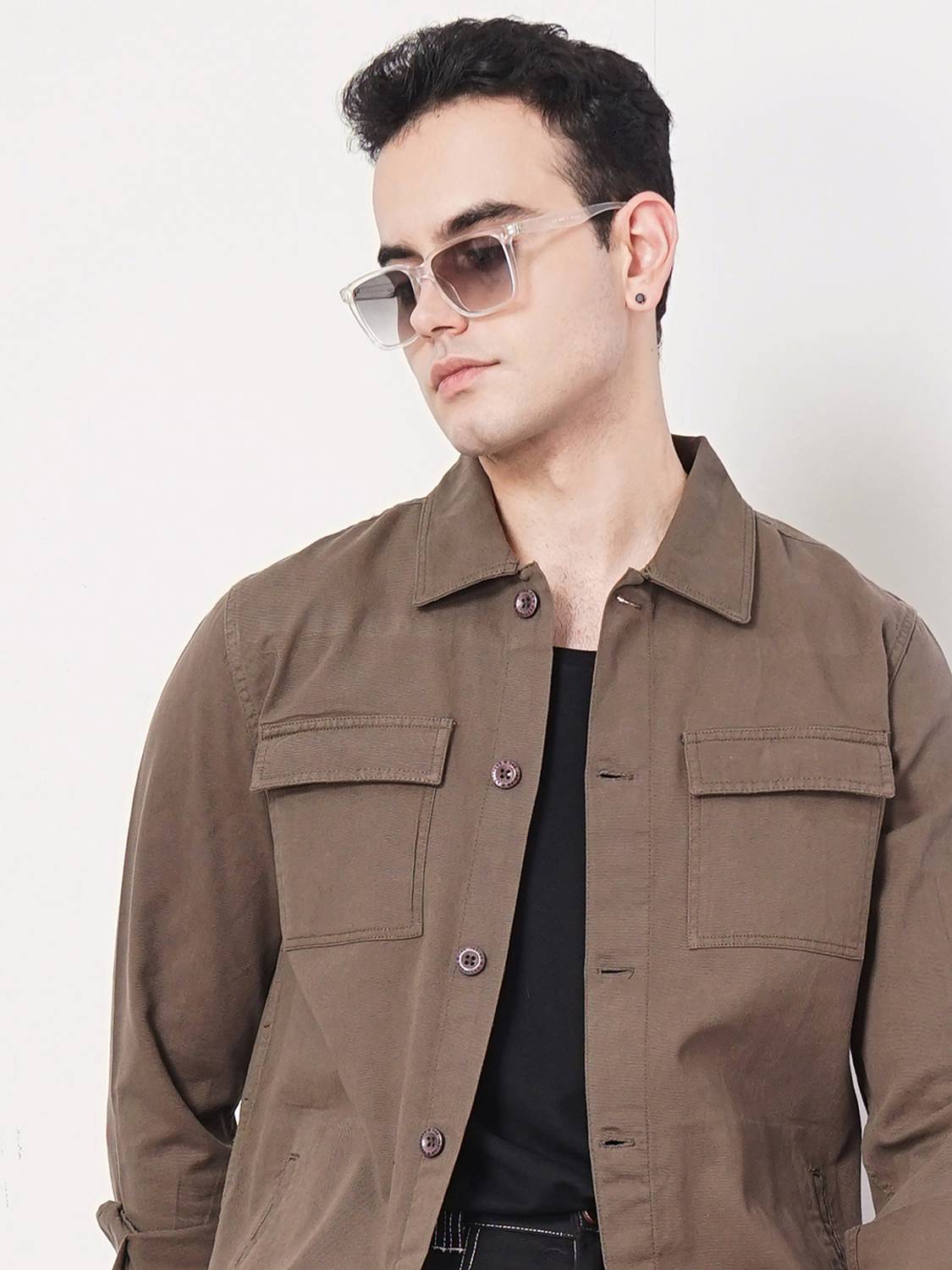 The Indian Garage Co. Men Green Casual Shirt - Image 2