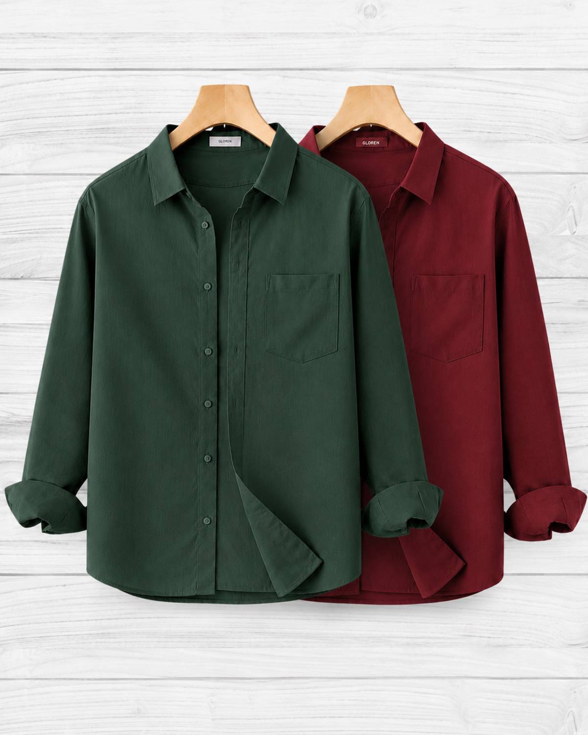 GLOREN Men Multicolor Casual Shirt - Image 1