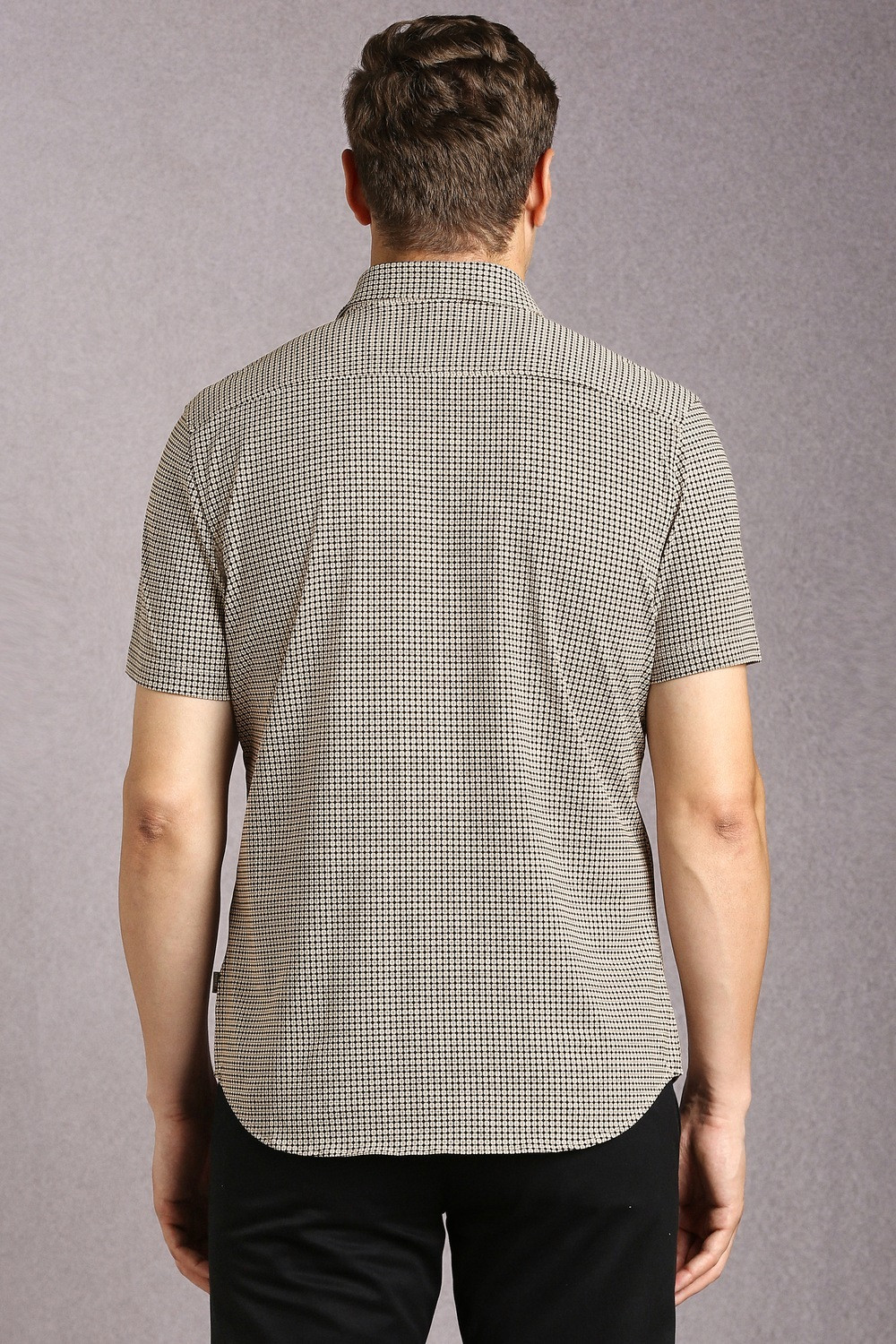 Image of LOUIS PHILIPPE Men Regular Fit Printed Casual Shirt