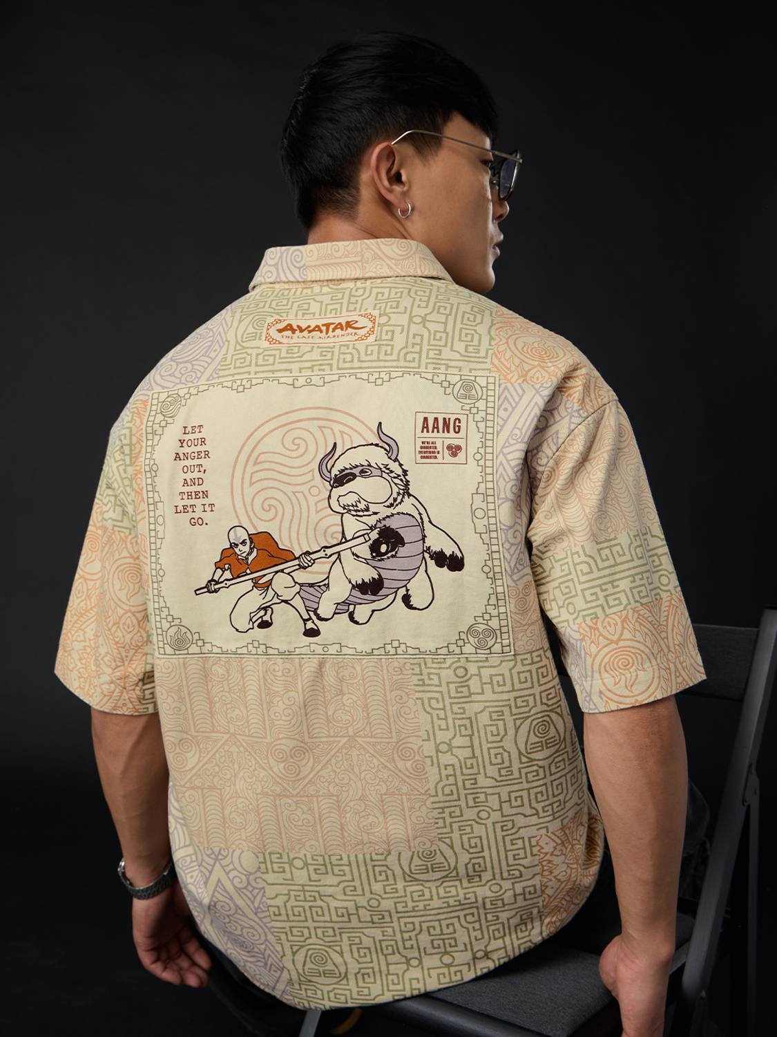 The Souled Store Men Cream Printed Casual Shirt - Image 2