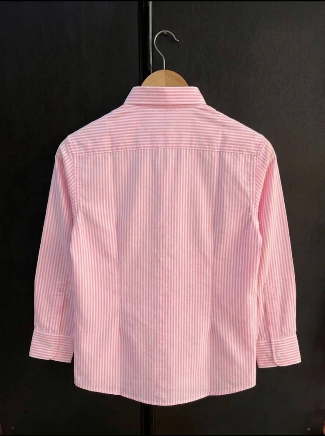 Arenvox Men Striped Casual Pink, White Shirt - Image 2