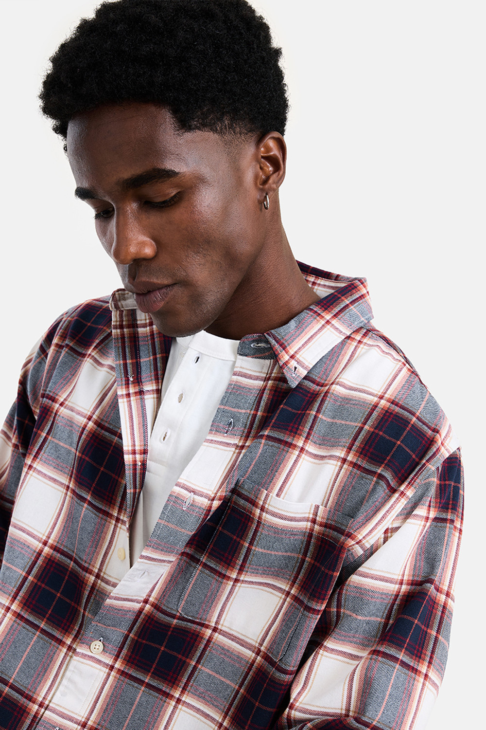 Image of Snitch Men Checkered Casual Multicolor Shirt