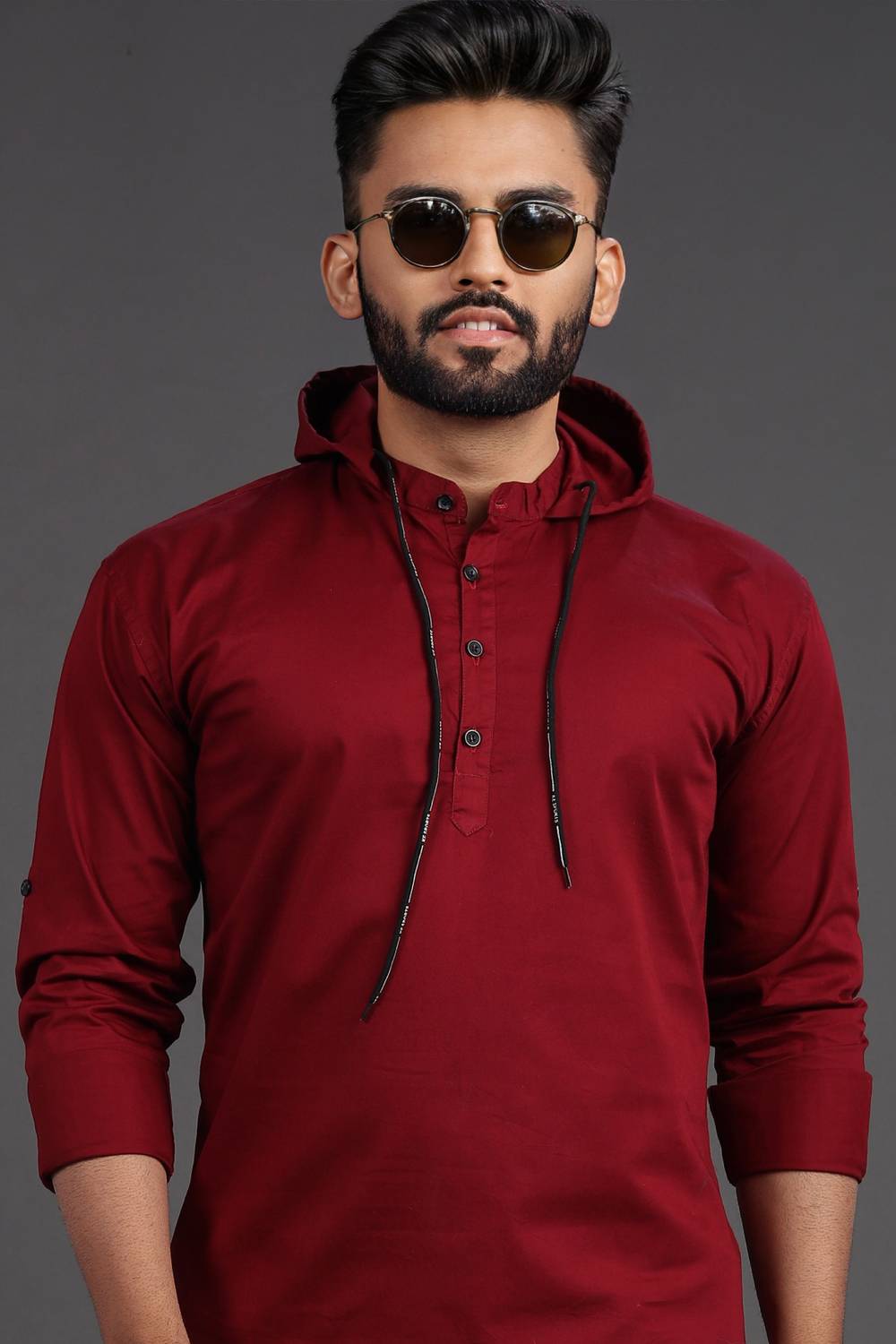 SPOQUE Men Regular Fit Solid Casual Shirt