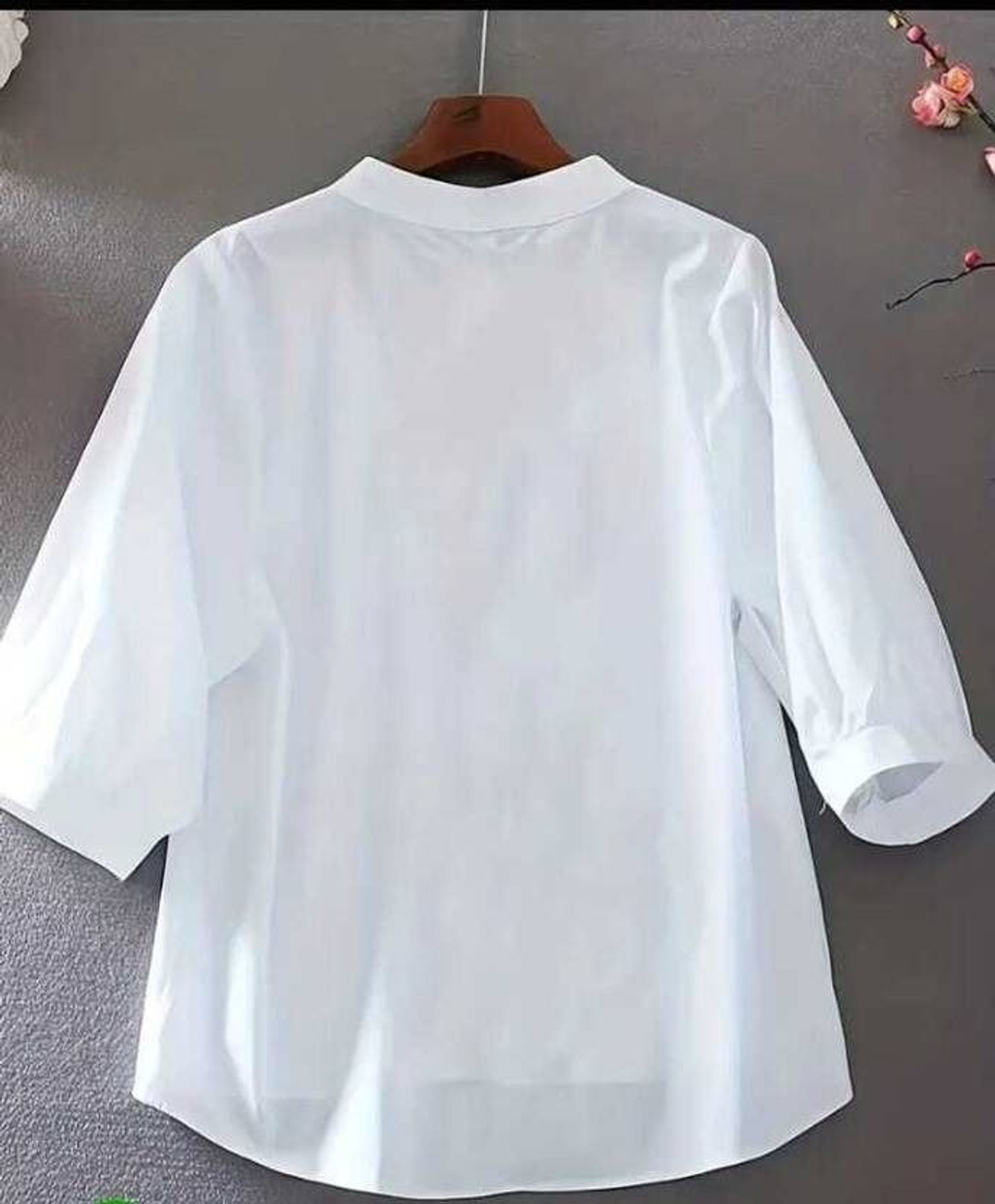 Image of Yanvi Women Embroidered Casual White Shirt