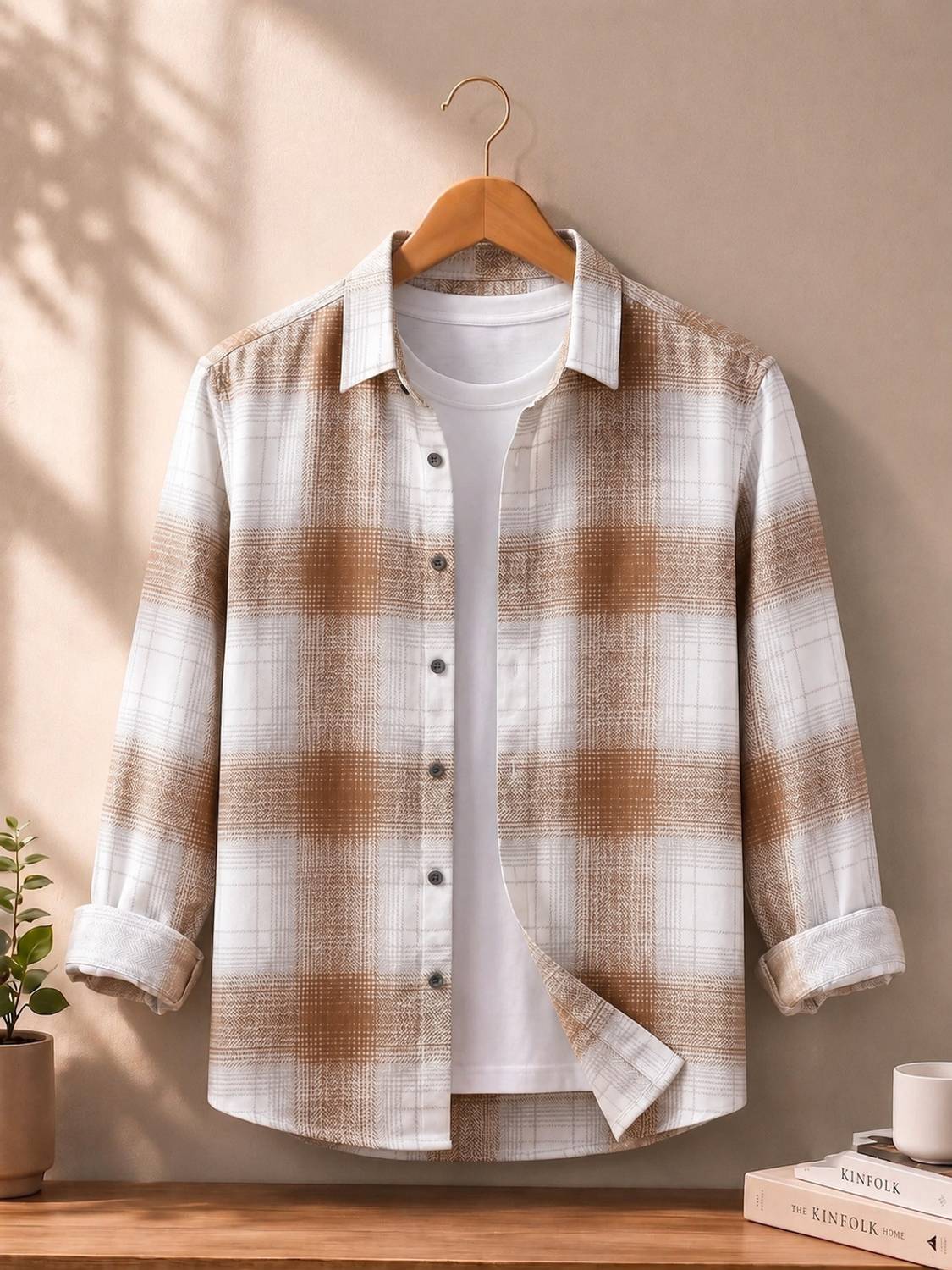 Black Deer Men Checkered Multicolor Shirt - Image 1