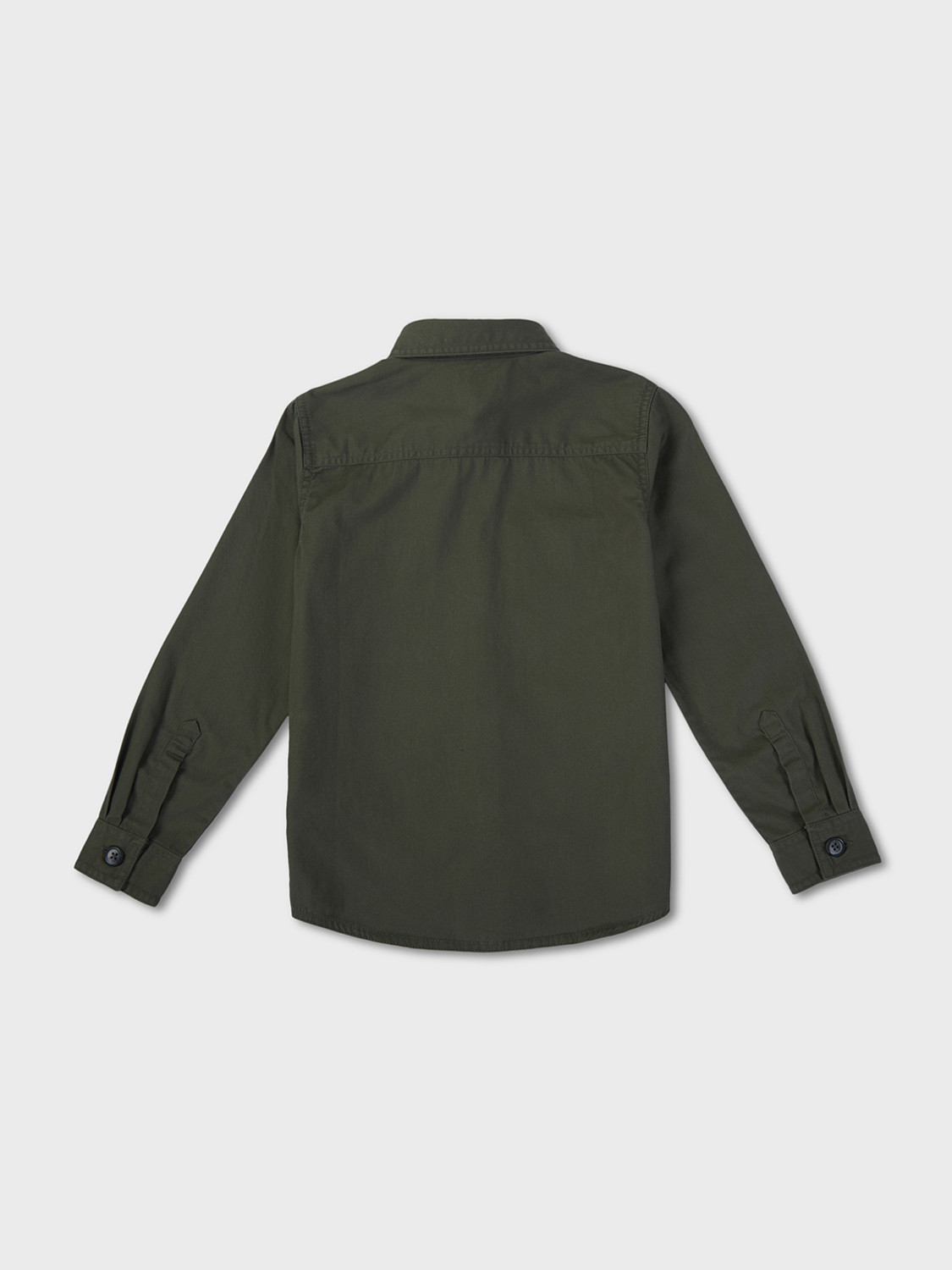 Image of Pepe Jeans Boys Solid Casual Green Shirt