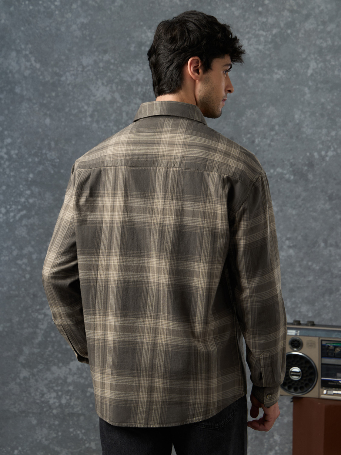 Image of The Souled Store Men Embroidered Casual Multicolor Shirt