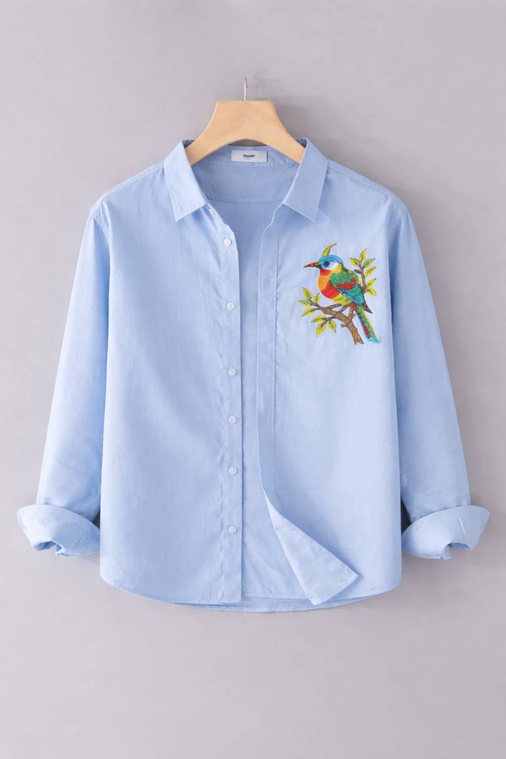 TorontoCN Men Light Blue Casual Shirt - Image 1