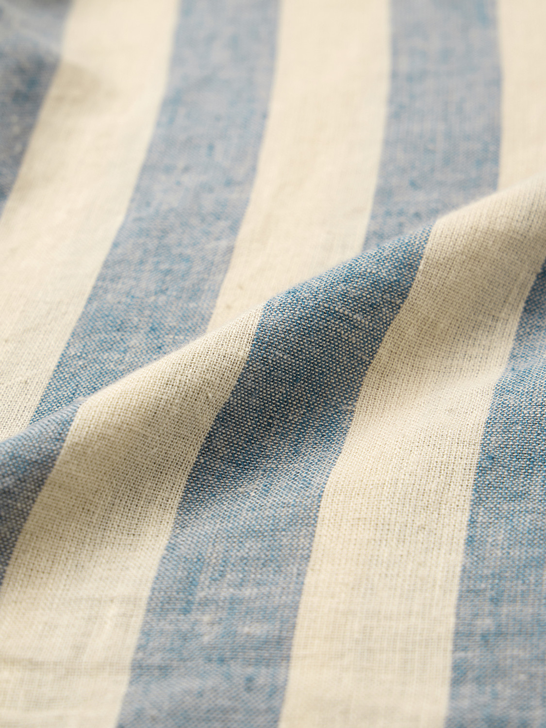 Image of The Souled Store Men Striped Casual Beige Shirt