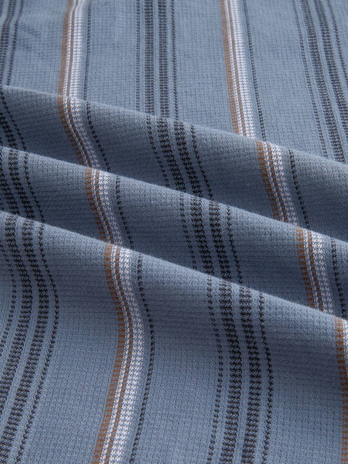 VASTRADO Men Striped Multicolor Shirt - Image 3