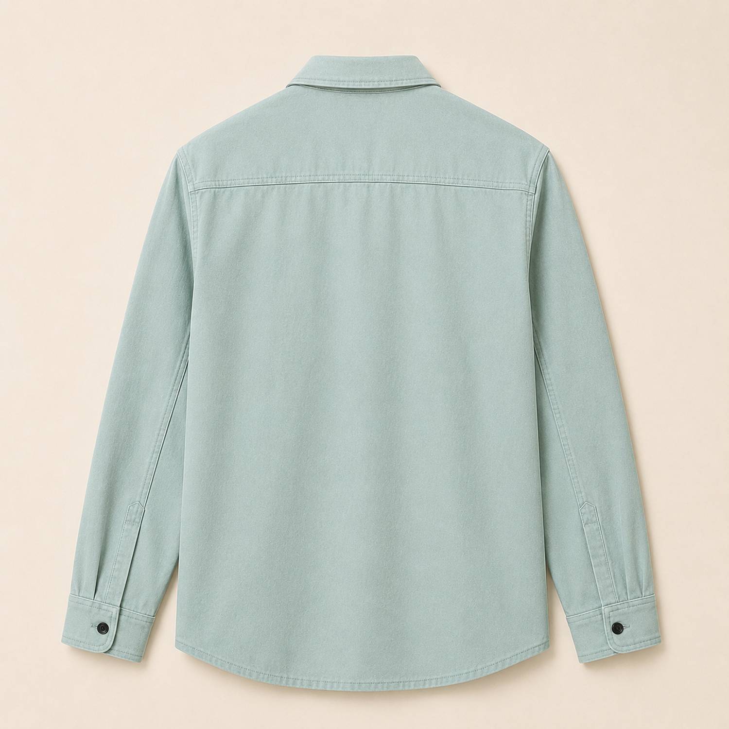 Garry Richards Men Light Green Shirt - Image 2