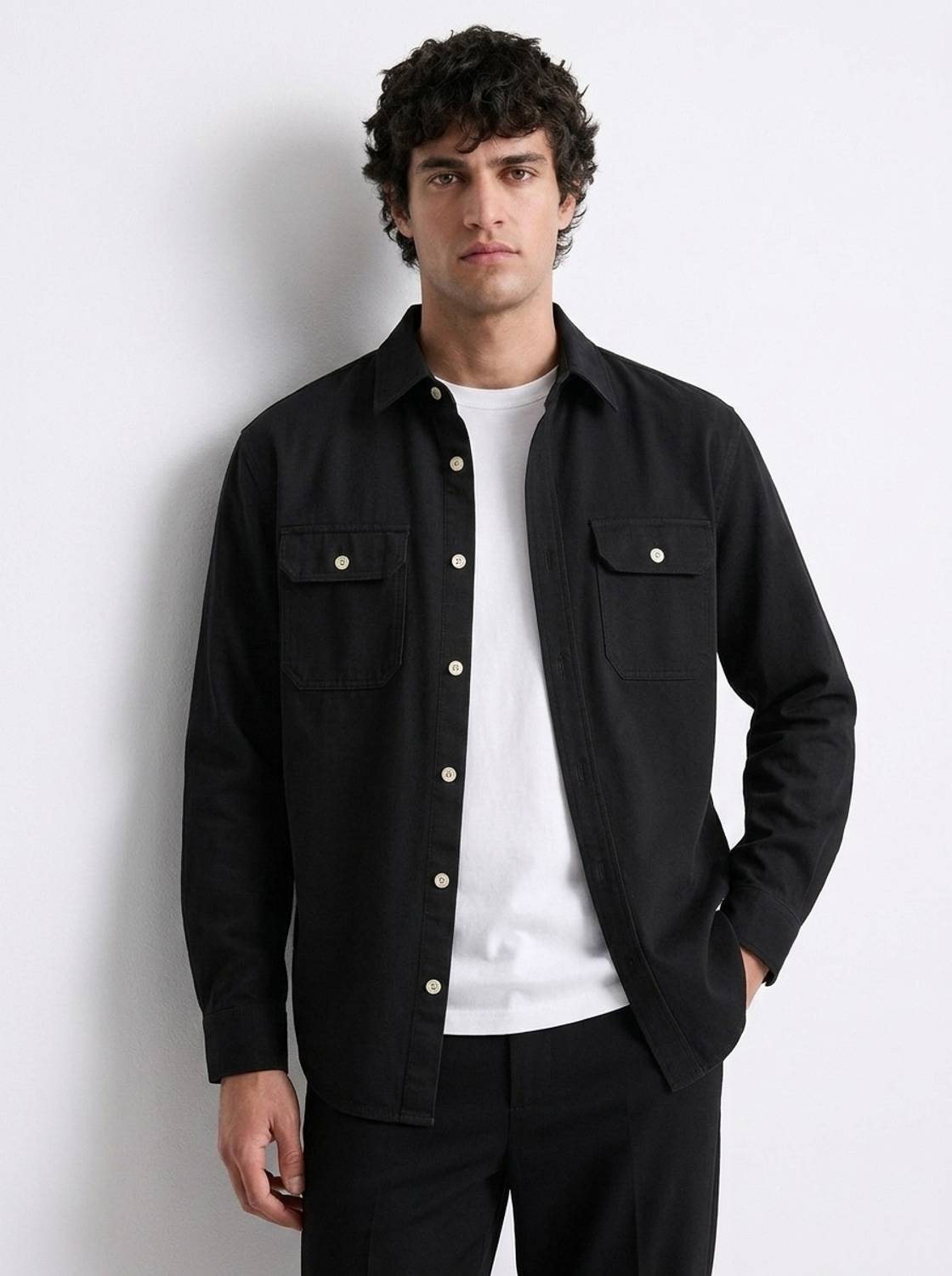 FOXEY Men Black Casual Shirt - Image 3