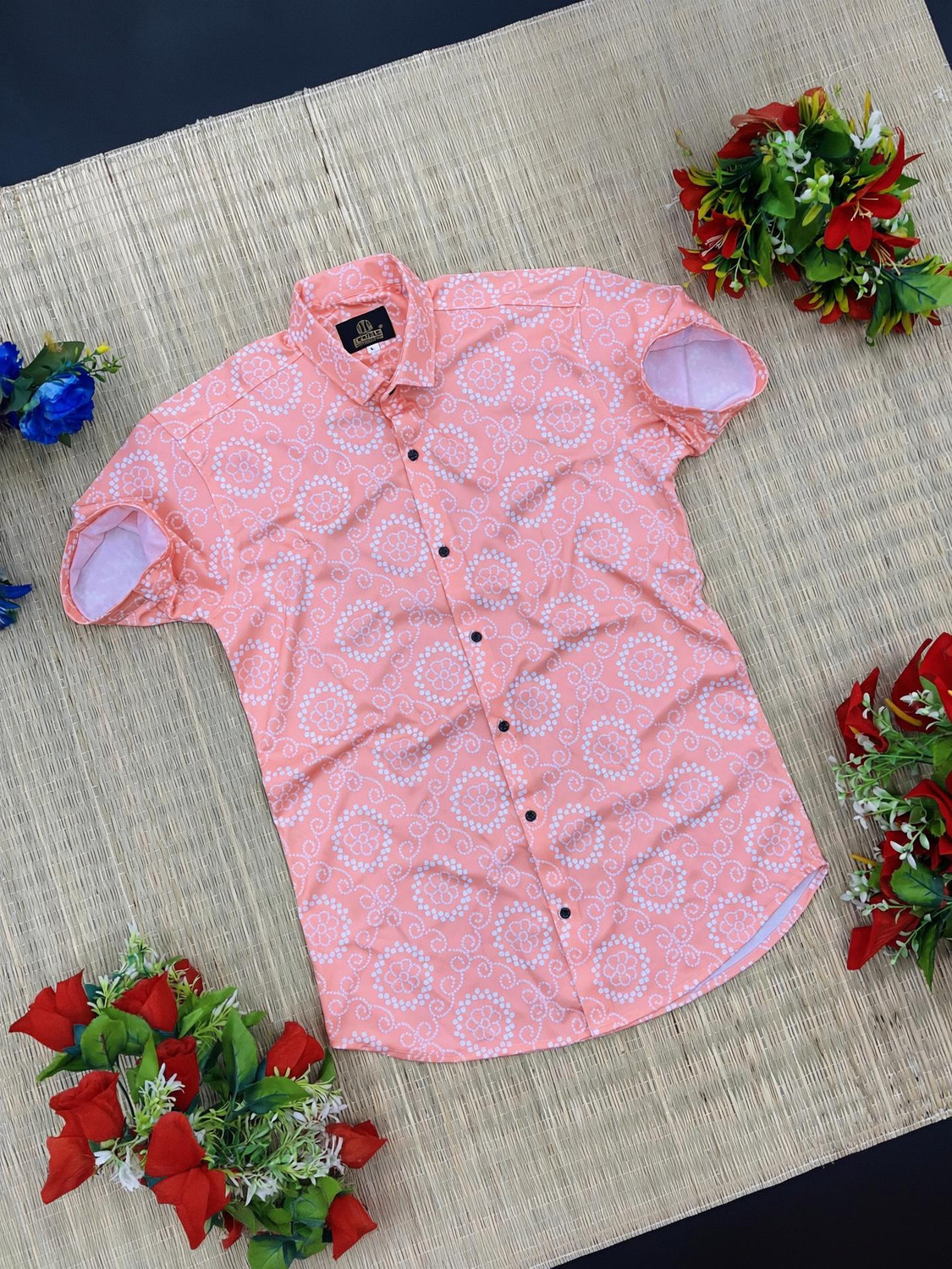 Image of SH FSN Men Printed Casual Multicolor Shirt