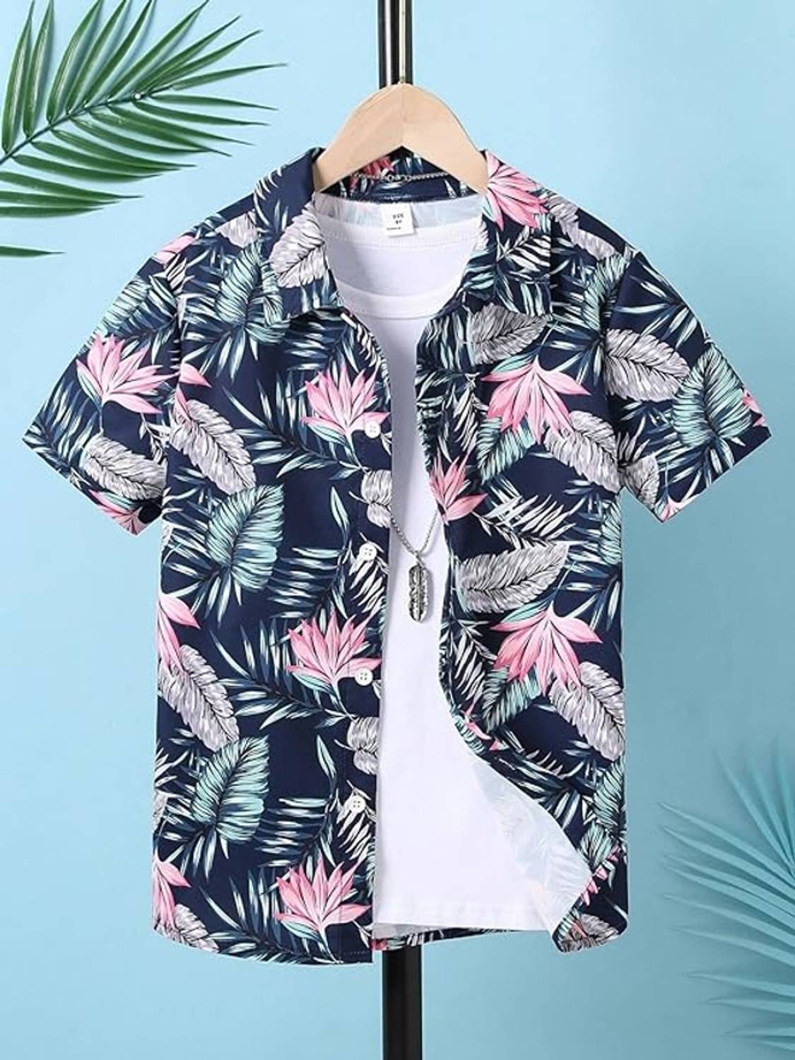 Abhirushi Boys Printed Casual Green Shirt