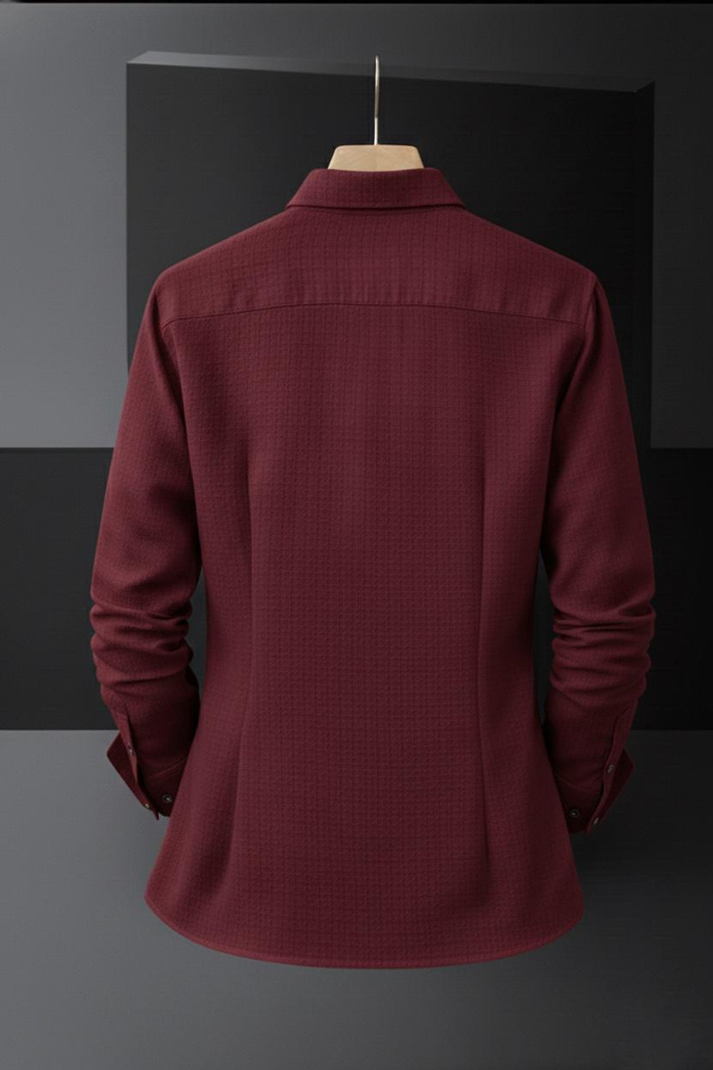 Image of Zonly Men Self Design Casual Multicolor Shirt