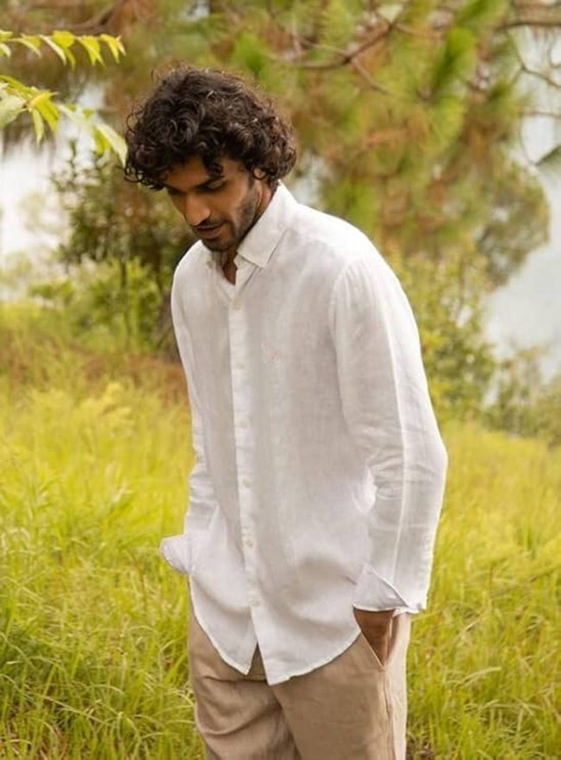 TrendFever Men White Casual Shirt - Image 2