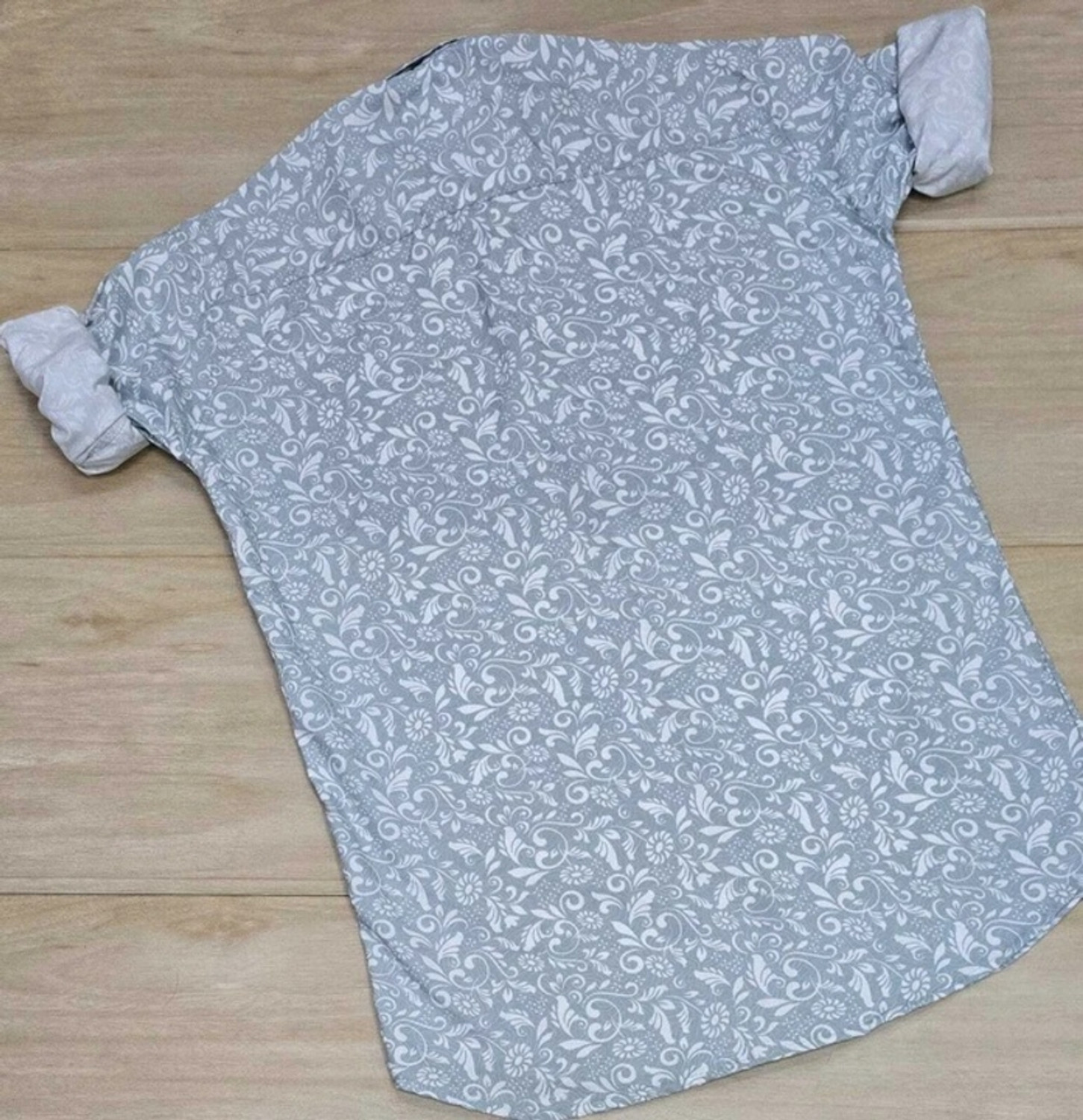 Image of Zoitgiest Men Printed Casual White Shirt