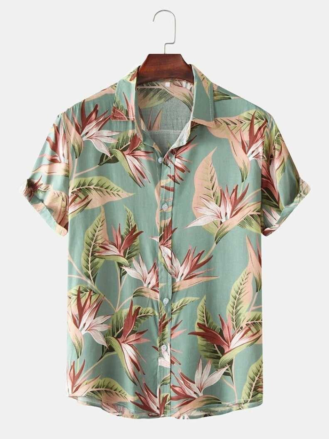 Image of TIGERSNAKE Men Printed Casual Multicolor Shirt