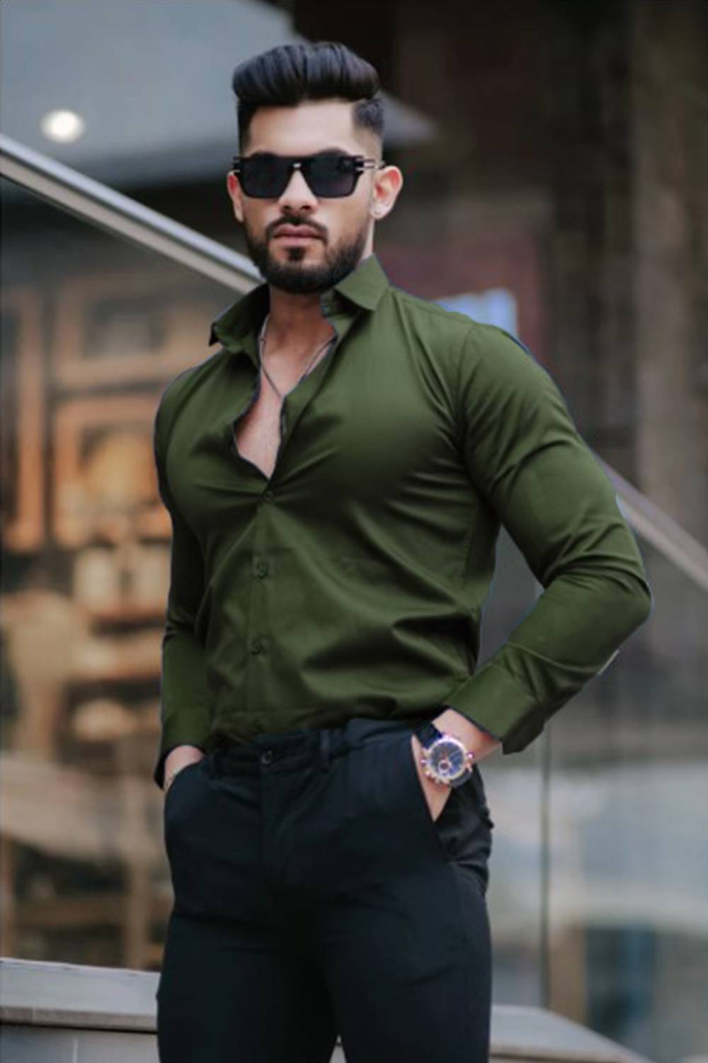 green emerald velvet dress Buy Blakely Mint Green Hunter Mens Shirt
