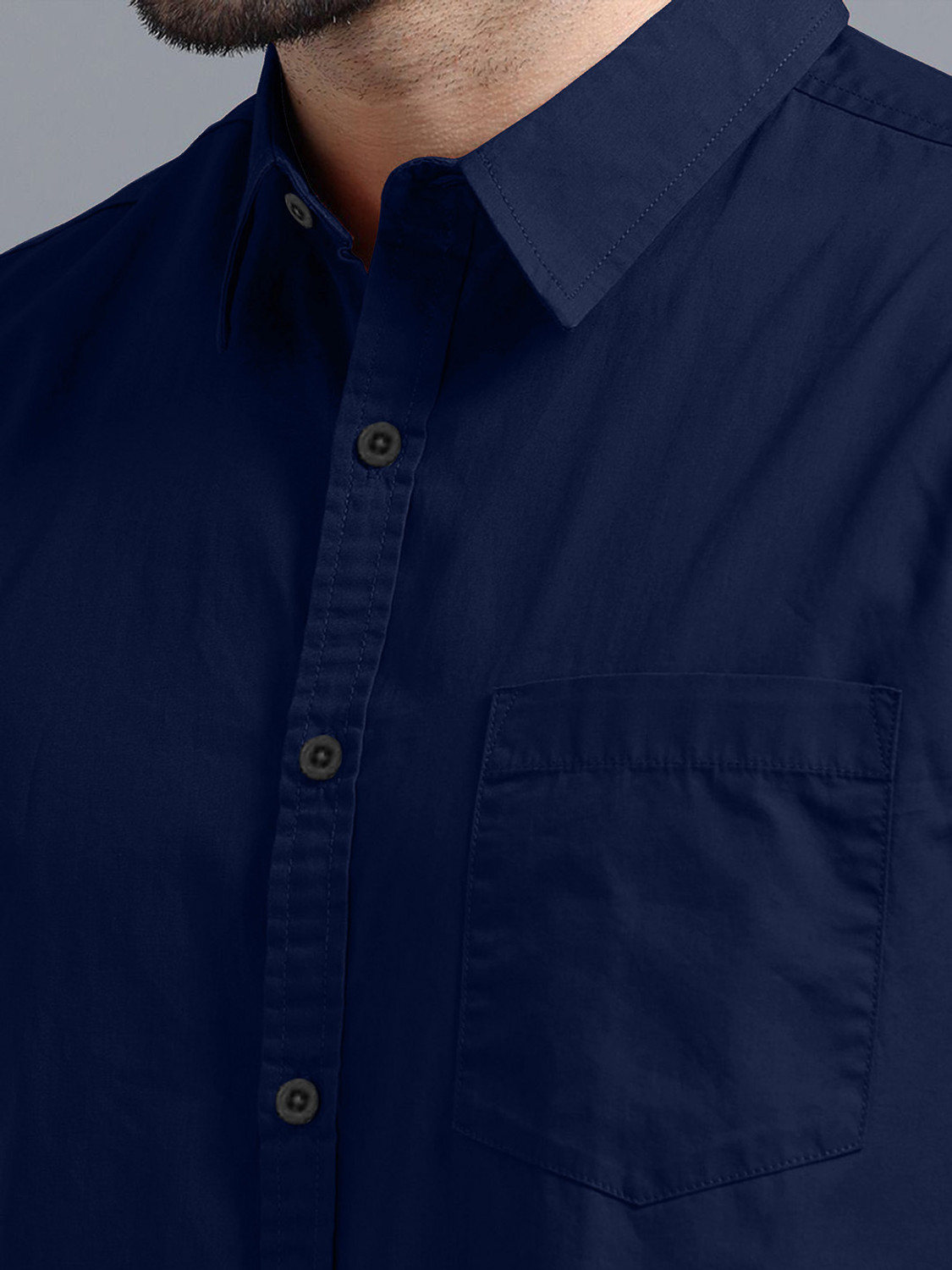 Image of METRONAUT Men Solid Casual Multicolor Shirt