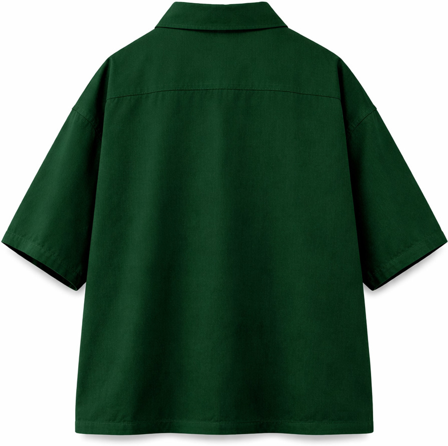 Image of SHABIB Men Solid Casual Green Shirt