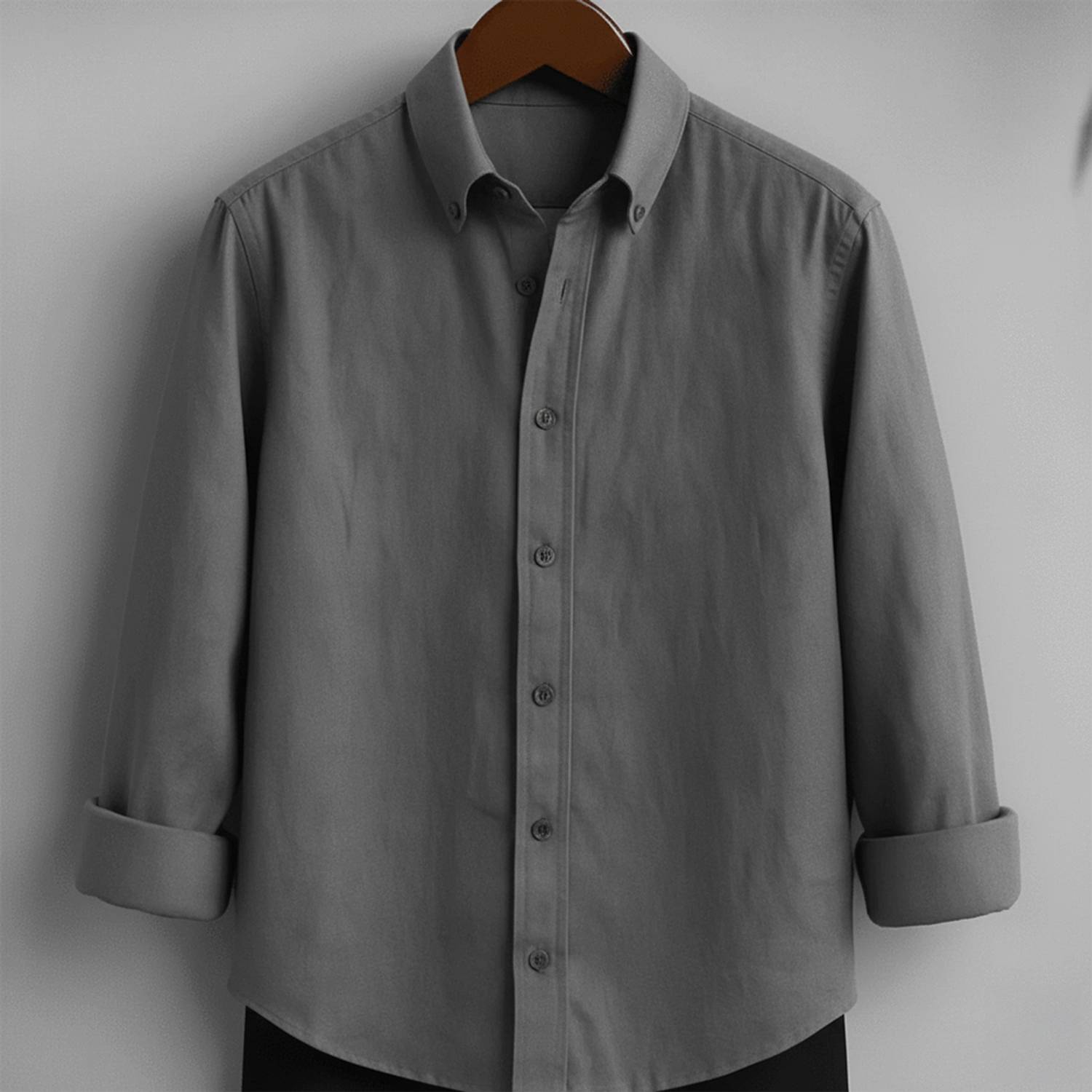 SHABIB Men Grey Casual Shirt - Image 1