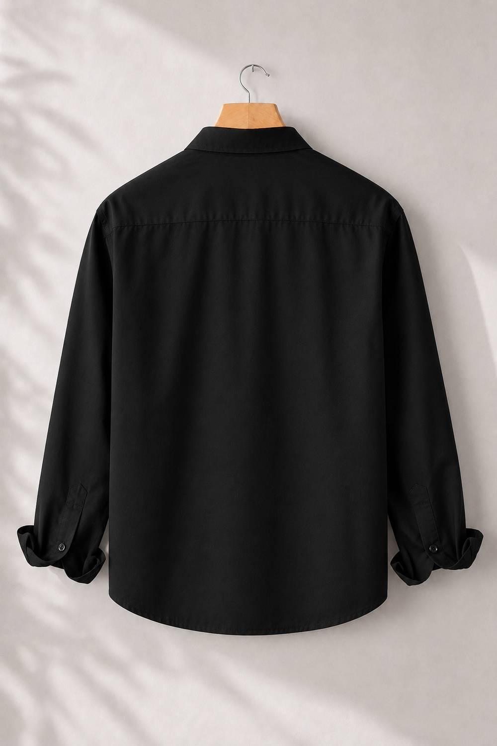 mozero Men Black Casual Shirt - Image 3