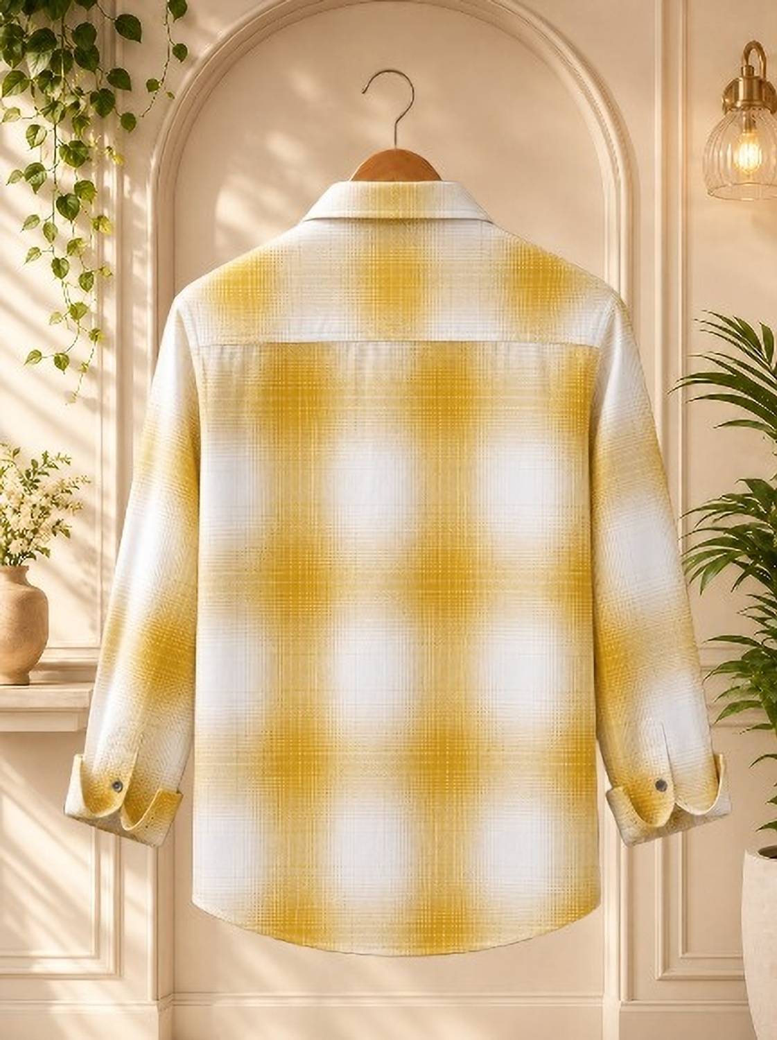 Black Deer Men Checkered Multicolor Shirt - Image 2