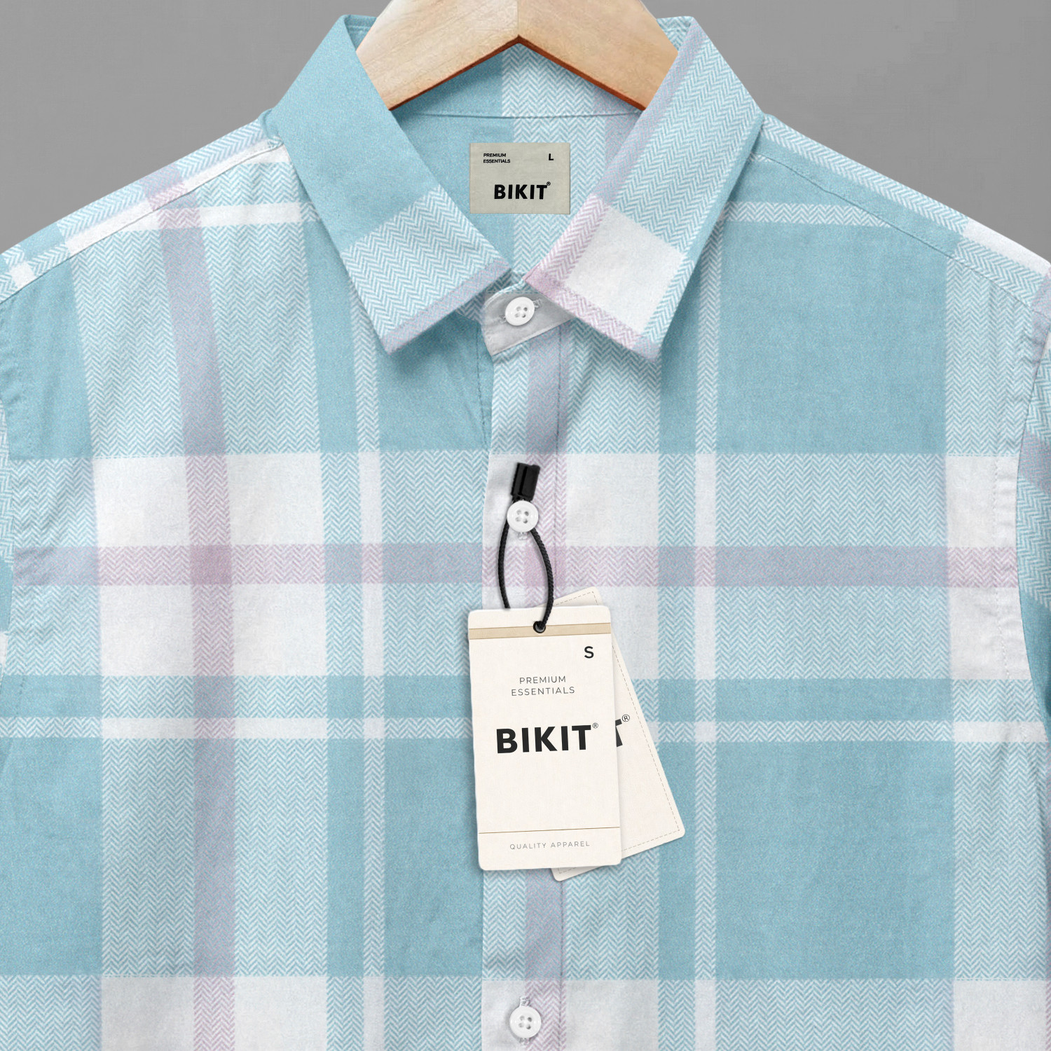 Image of BIKIT Men Checkered Casual Multicolor Shirt