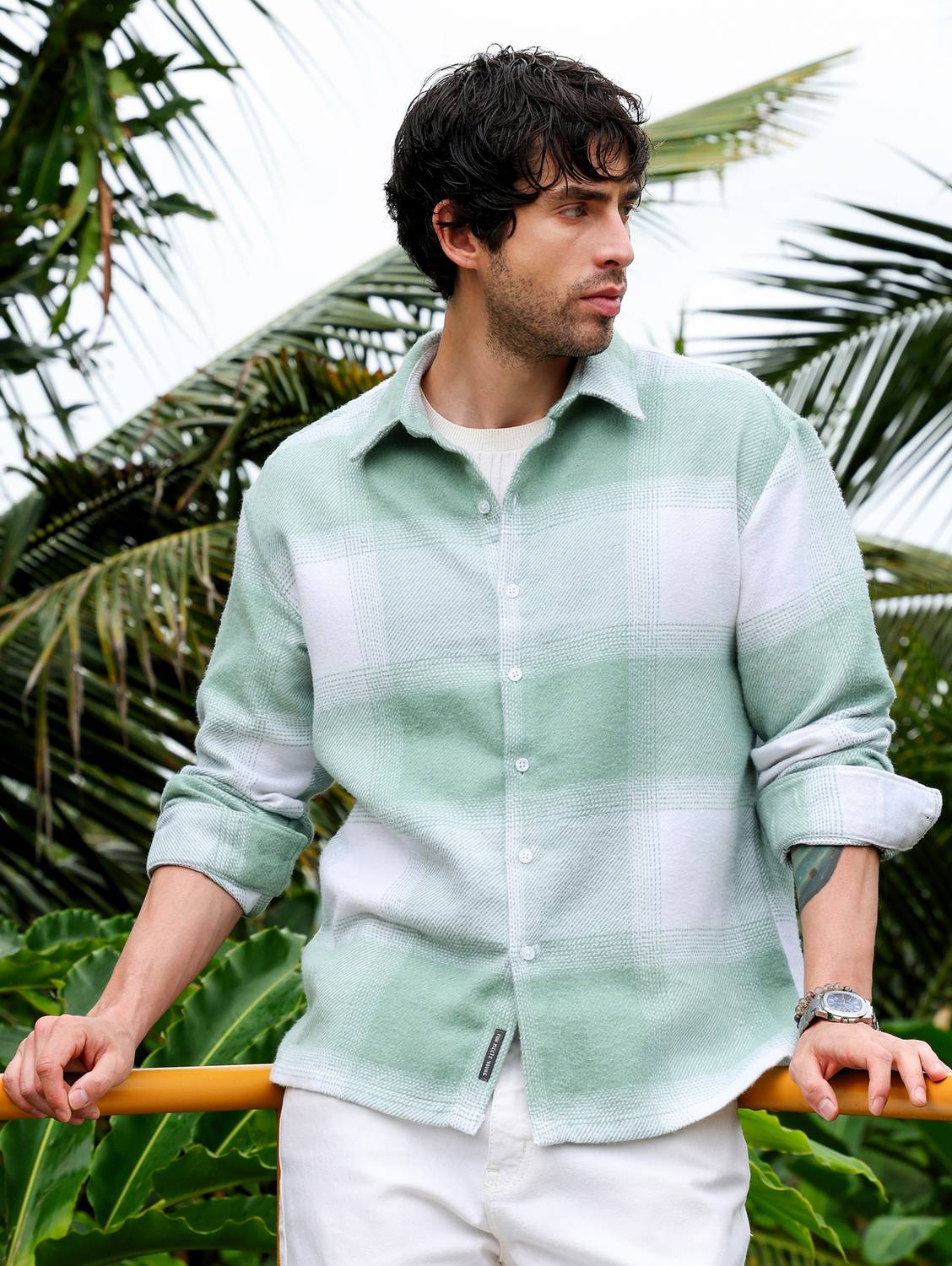 CAHOOT Men Checkered Multicolor Shirt