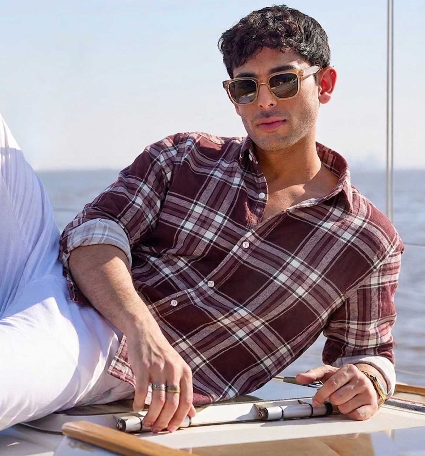 Image of Roadster Men Checkered Casual Multicolor Shirt