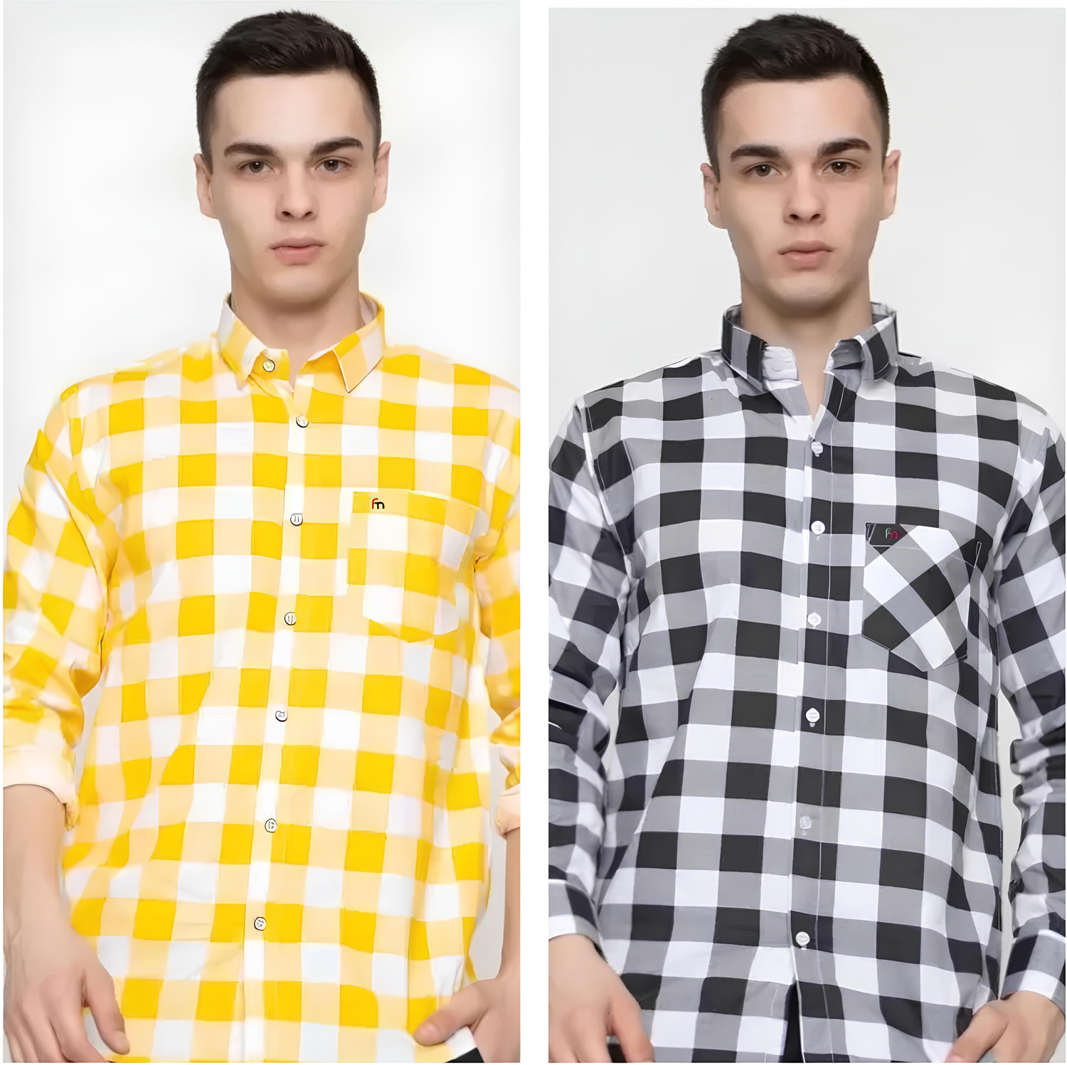 Image of StudShirts Men Checkered Casual Multicolor Shirt