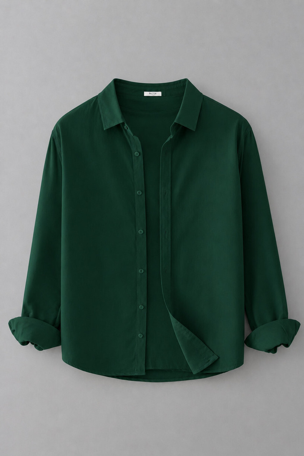 Image of GLOREN Men Solid Casual Multicolor Shirt