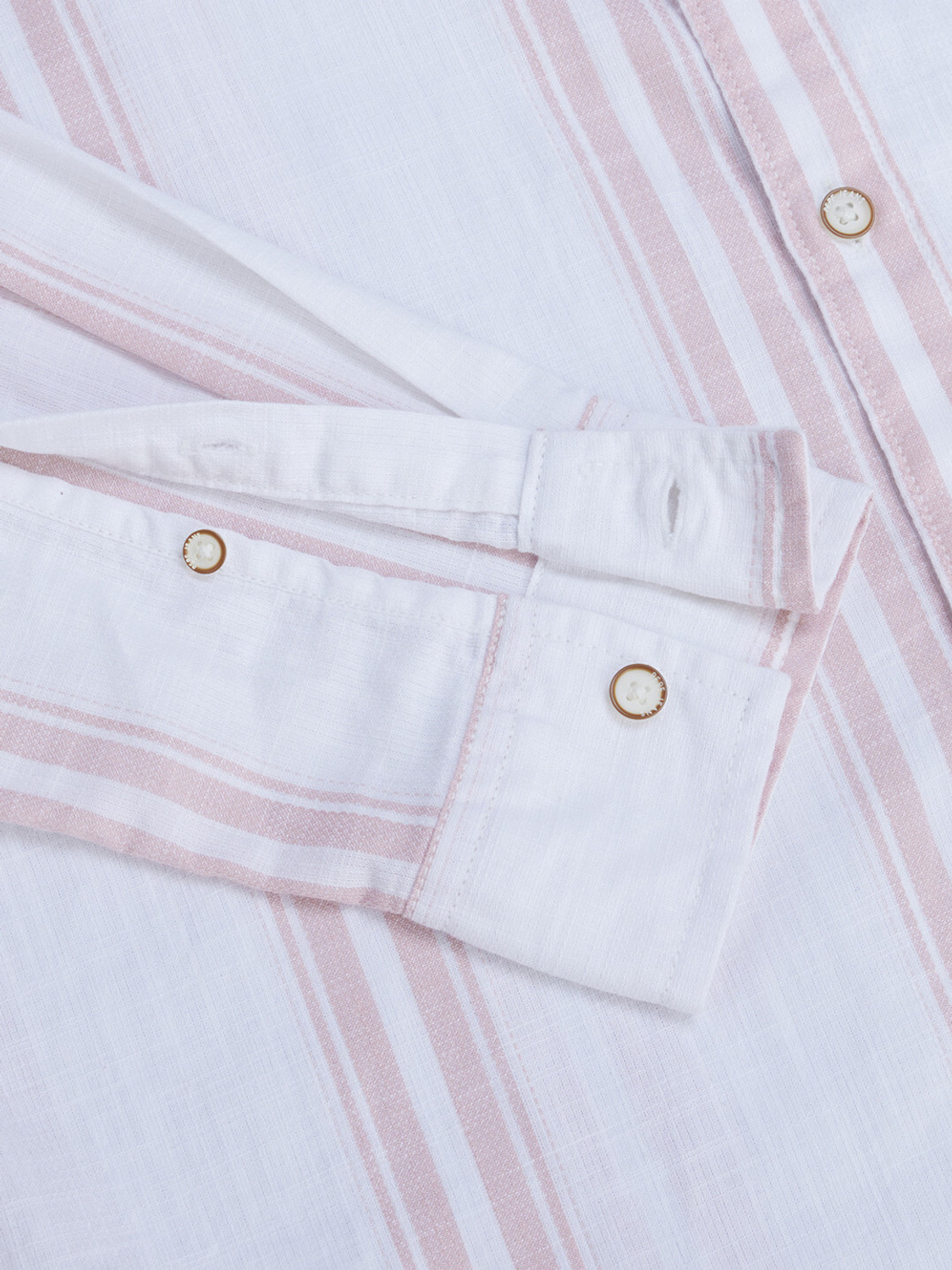 Image of Pepe Jeans Men Striped Casual Multicolor Shirt
