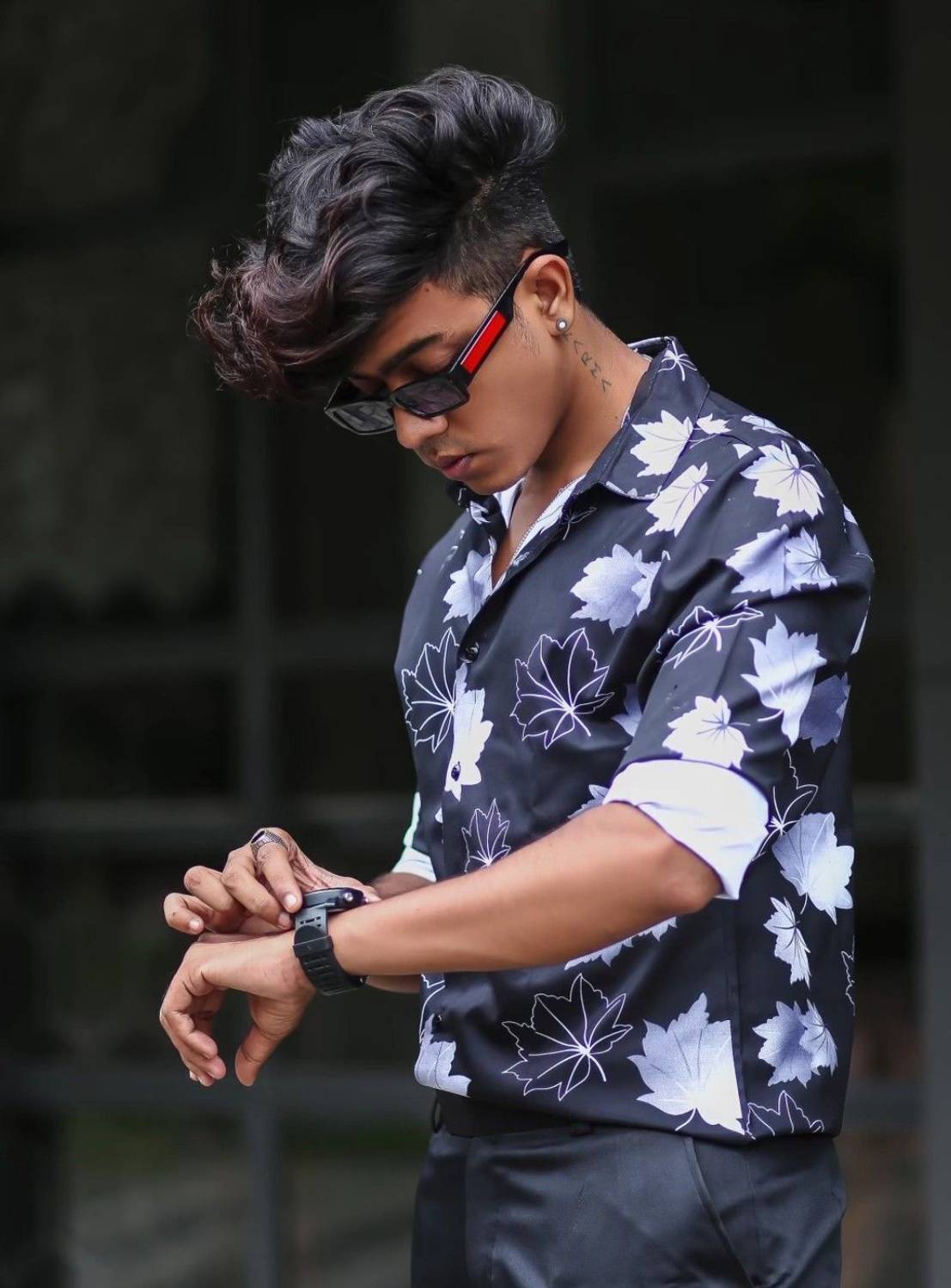 OPTIMPIS Men Multicolor Printed Casual Shirt - Image 2