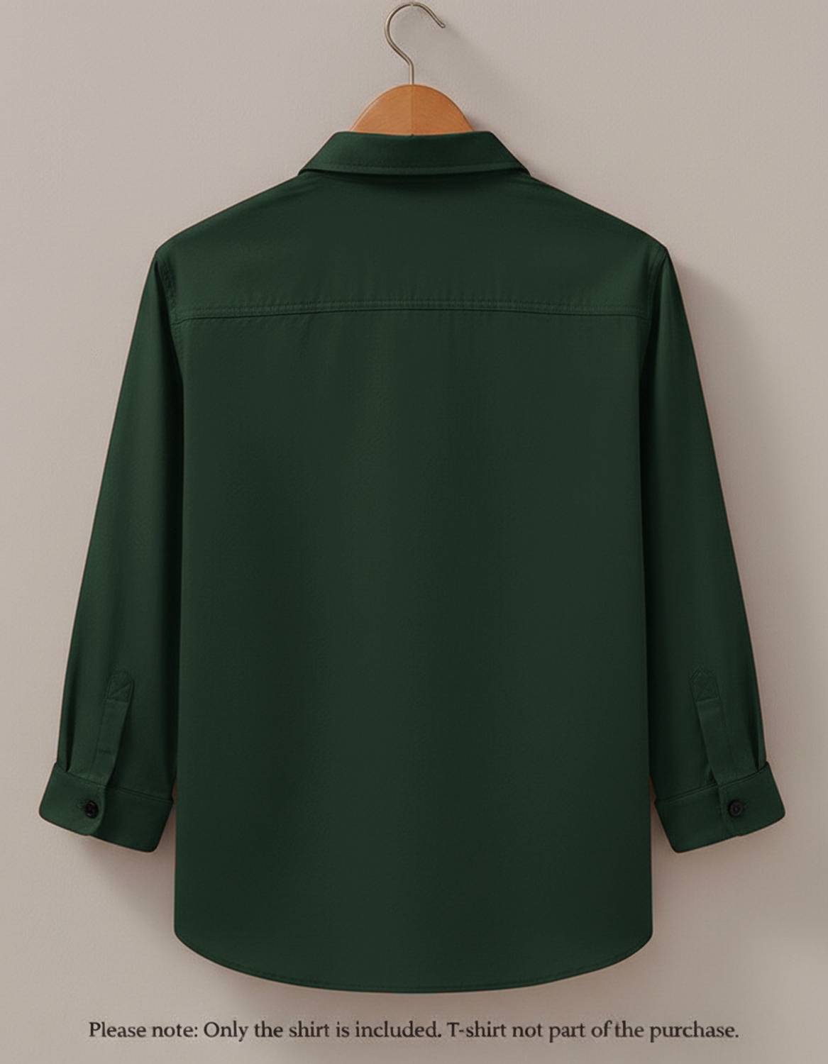 ViRAST Men Solid Casual Green Shirt - Image 2