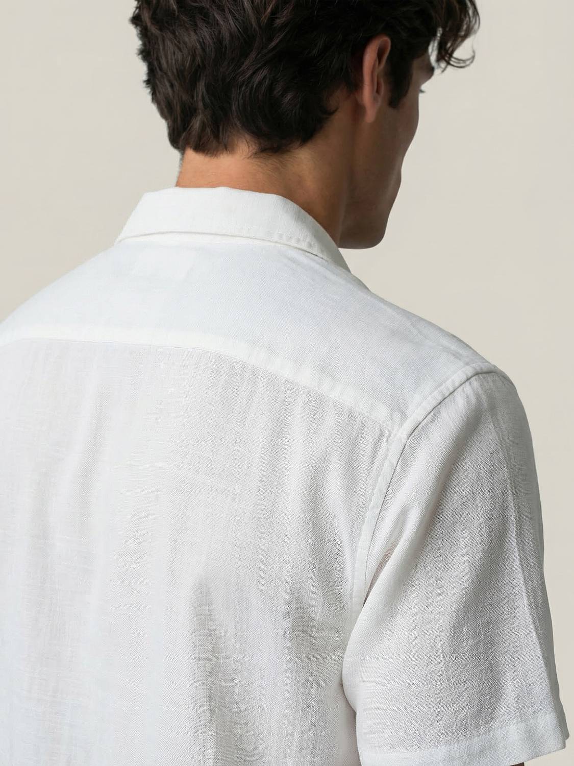 Urbano Men White Casual Shirt - Image 5