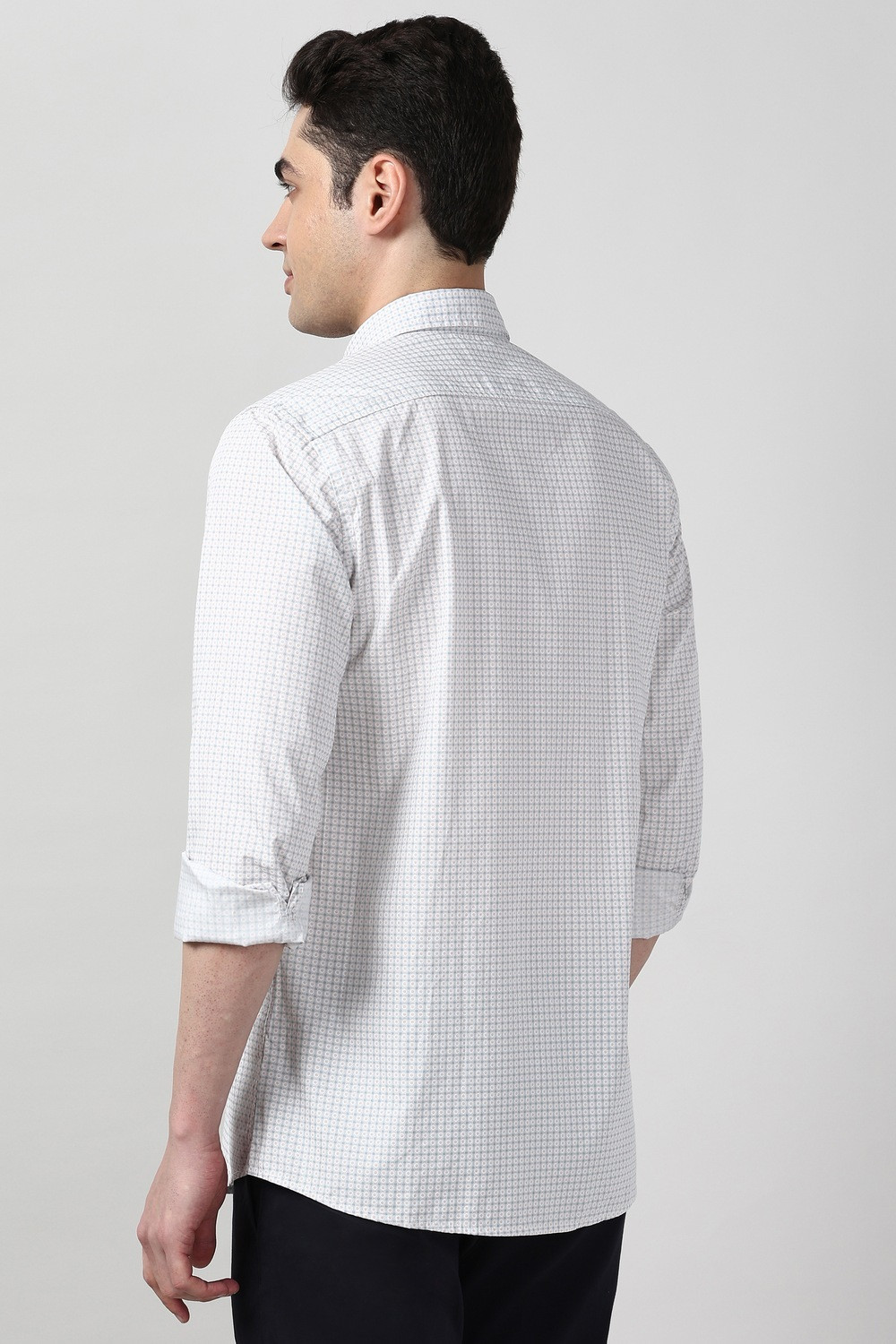 Image of PETER ENGLAND Men Slim Fit Printed Casual Shirt