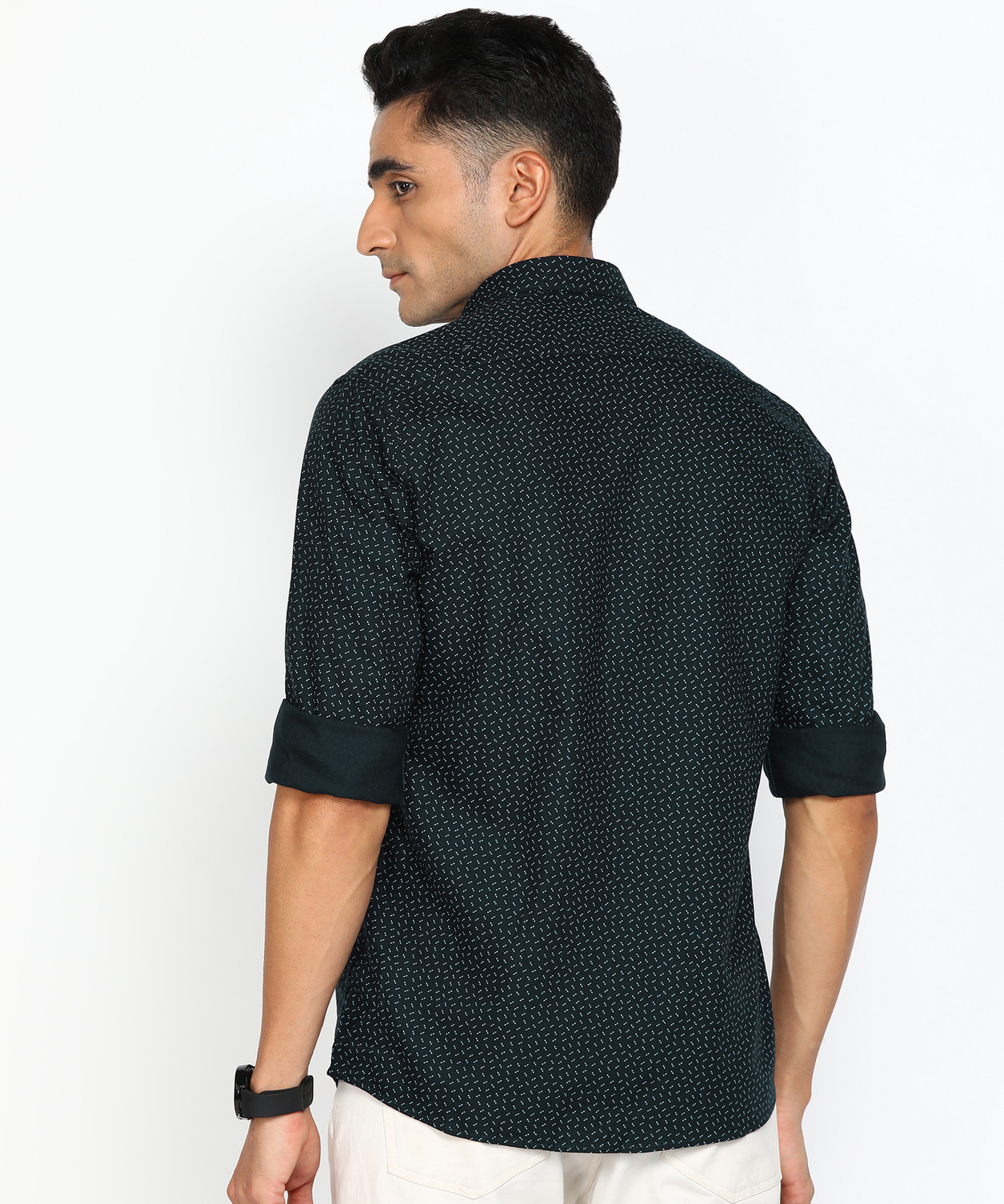 Image of PETER ENGLAND Men Printed Casual Multicolor Shirt