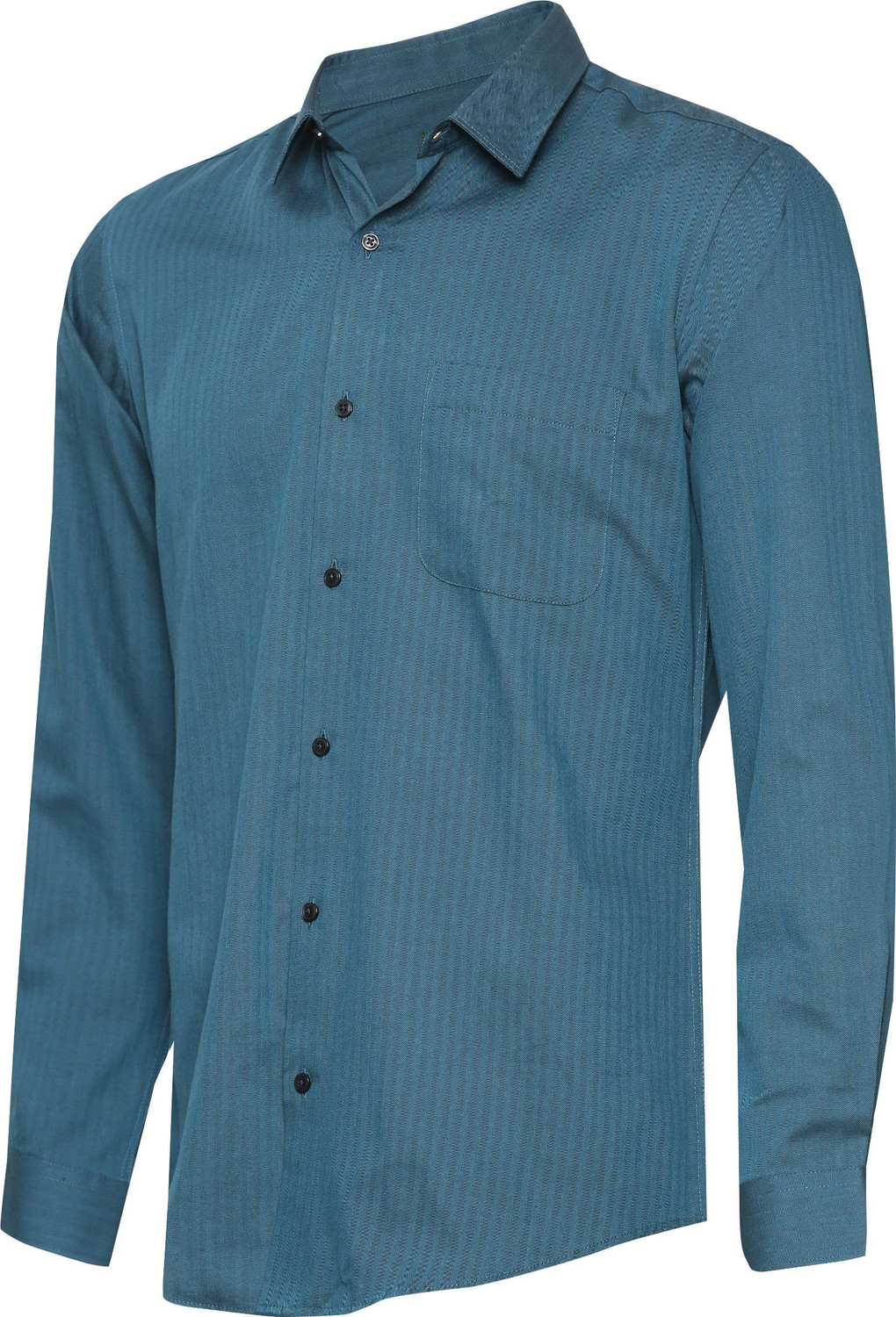 Image of PETER ENGLAND Men Checkered Casual Blue Shirt